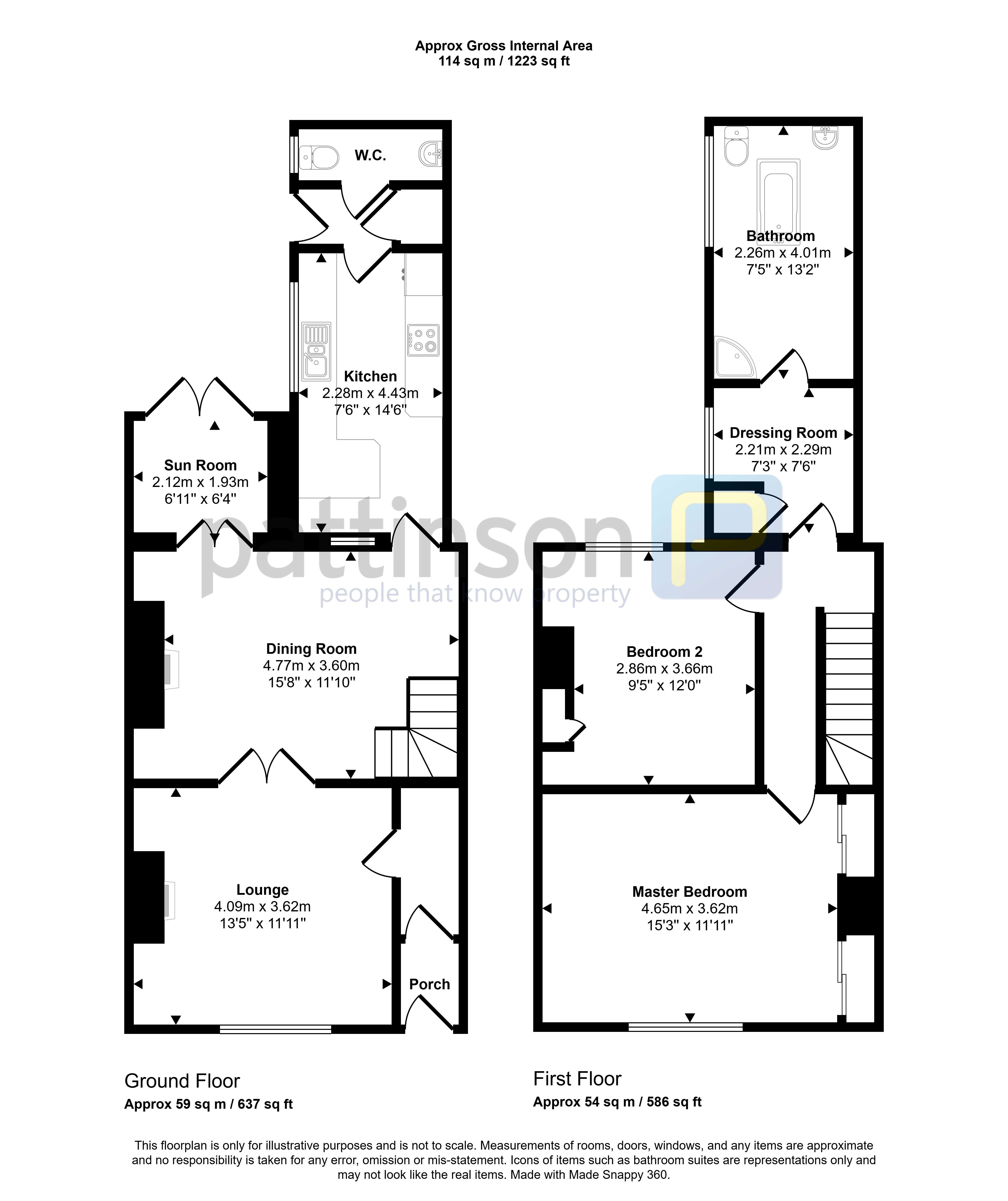 12, Newbiggin Road, Ashington floorplan