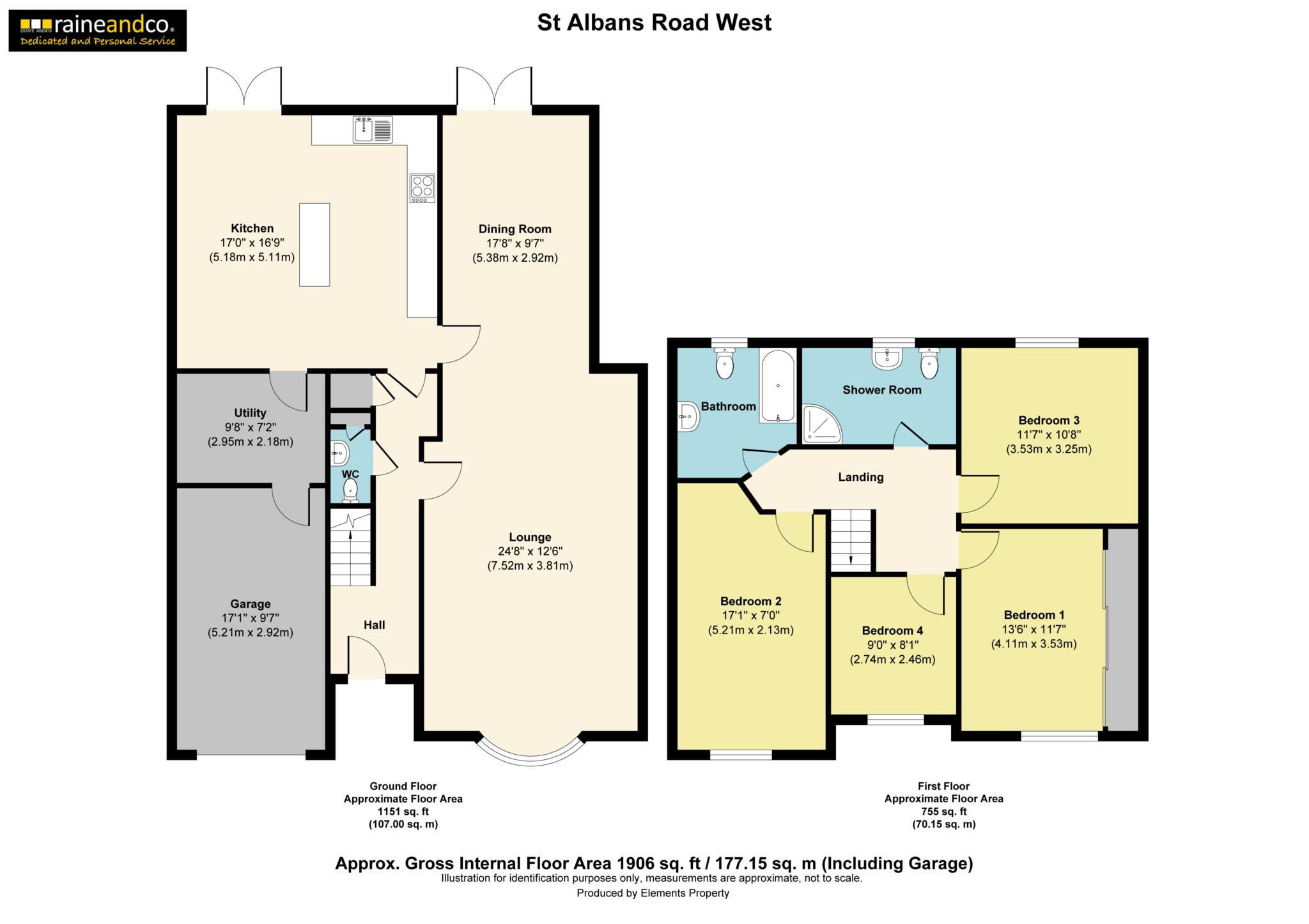 St Albans Road West, Hatfield floorplan