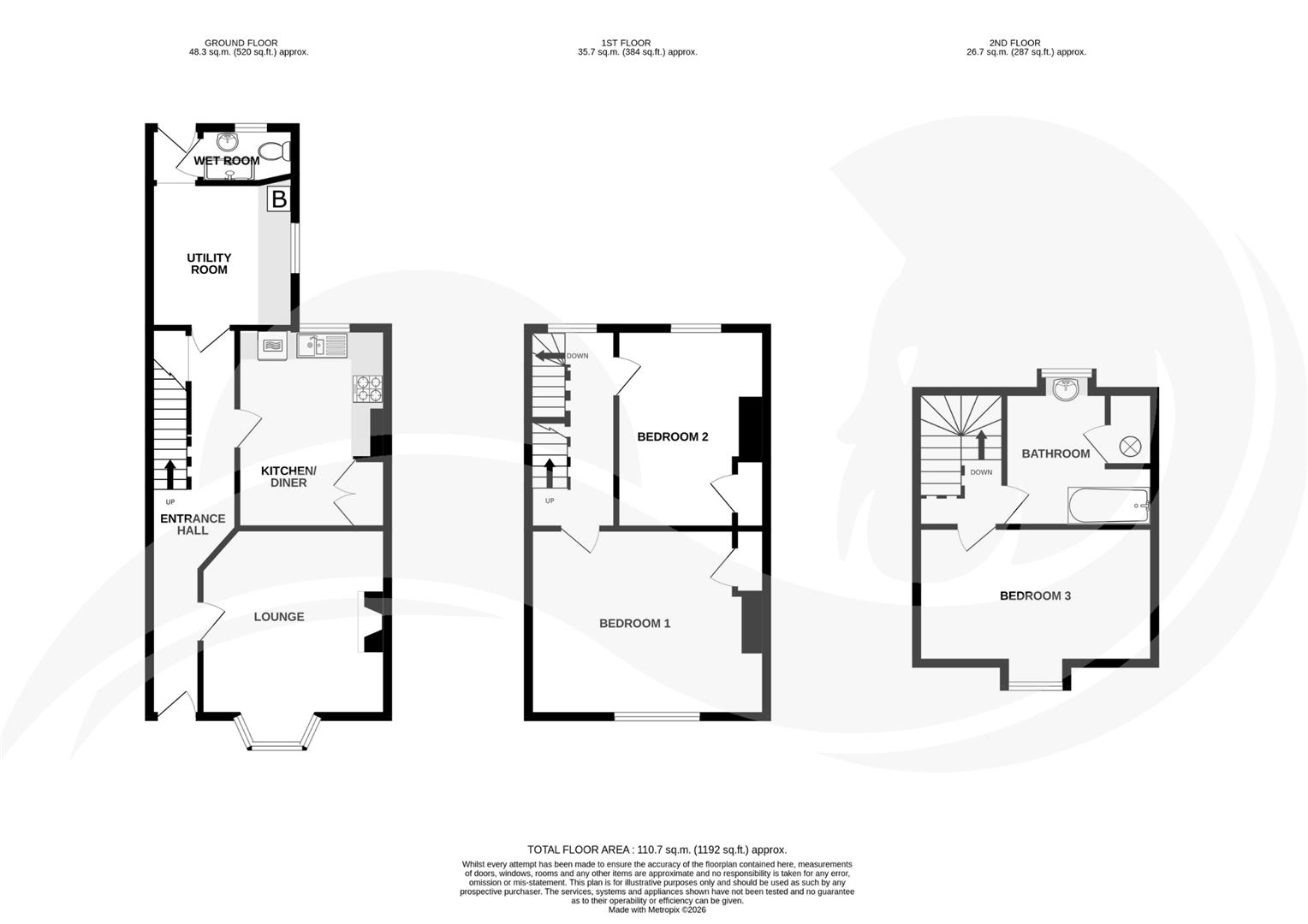 Abbey Street, Faversham floorplan