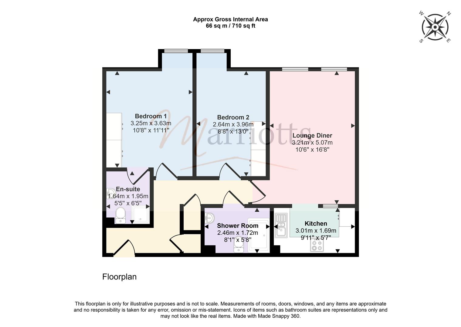 9 Senso Court, Stoke Lane, Nottingham floorplan