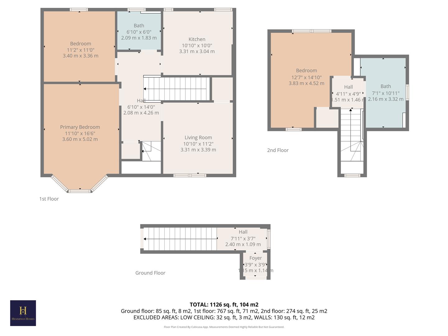 46, Braedale Avenue, Motherwell floorplan