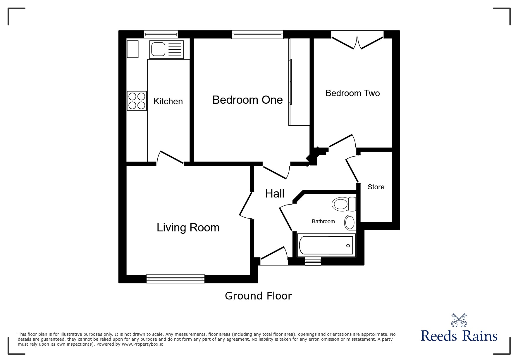 Flat 1, Celebration Court,, Skellern Avenue, Staffordshire floorplan