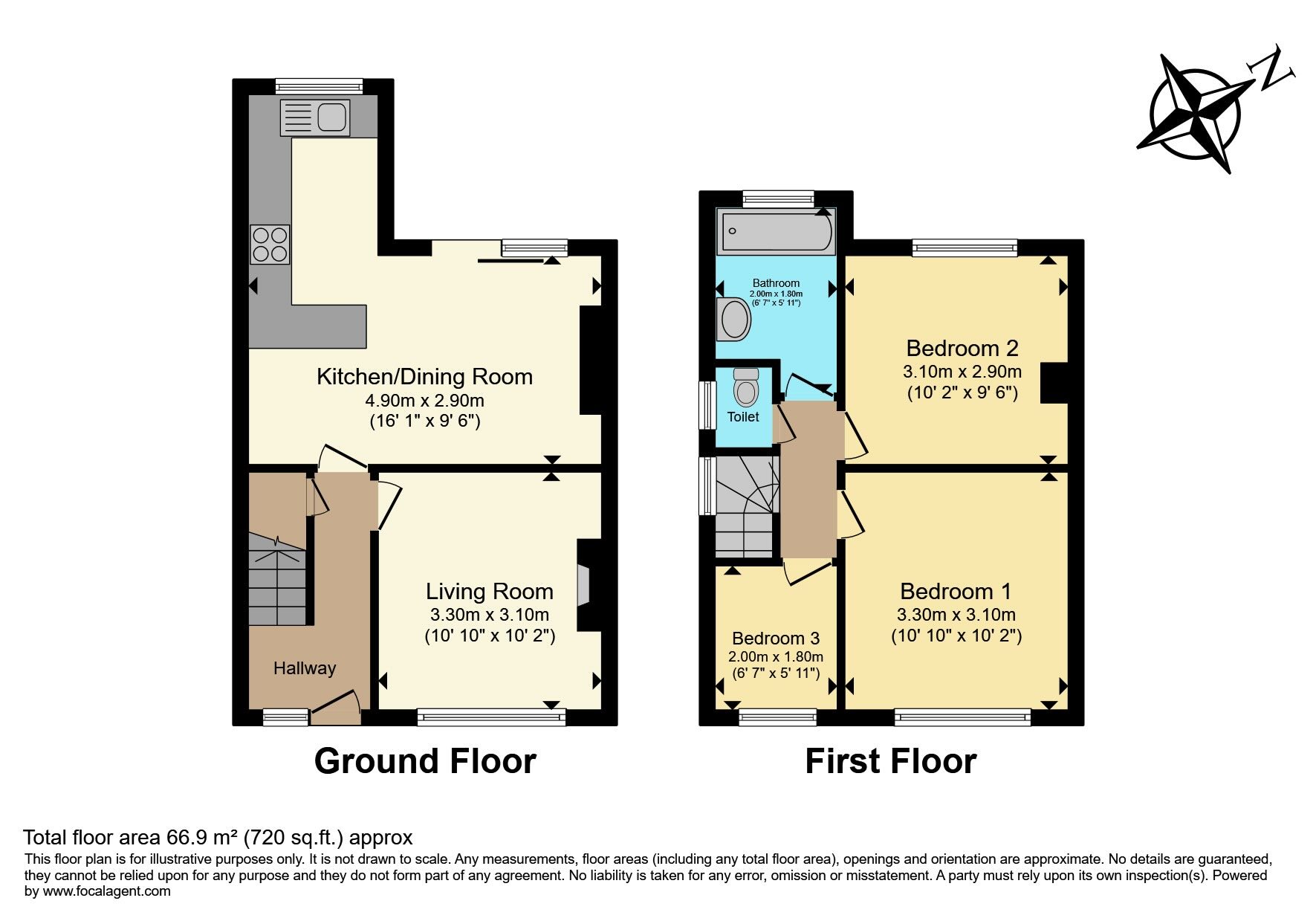 152, Islip Manor Road, Northolt floorplan