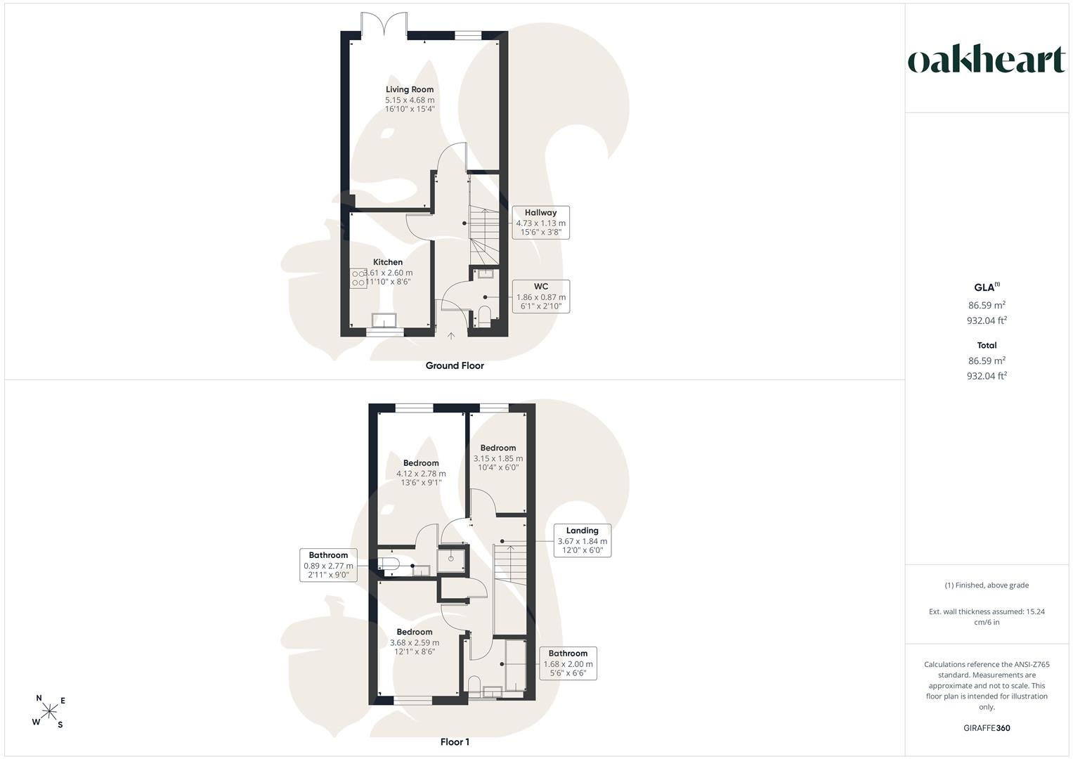 19, Turnstile Square, Colchester floorplan