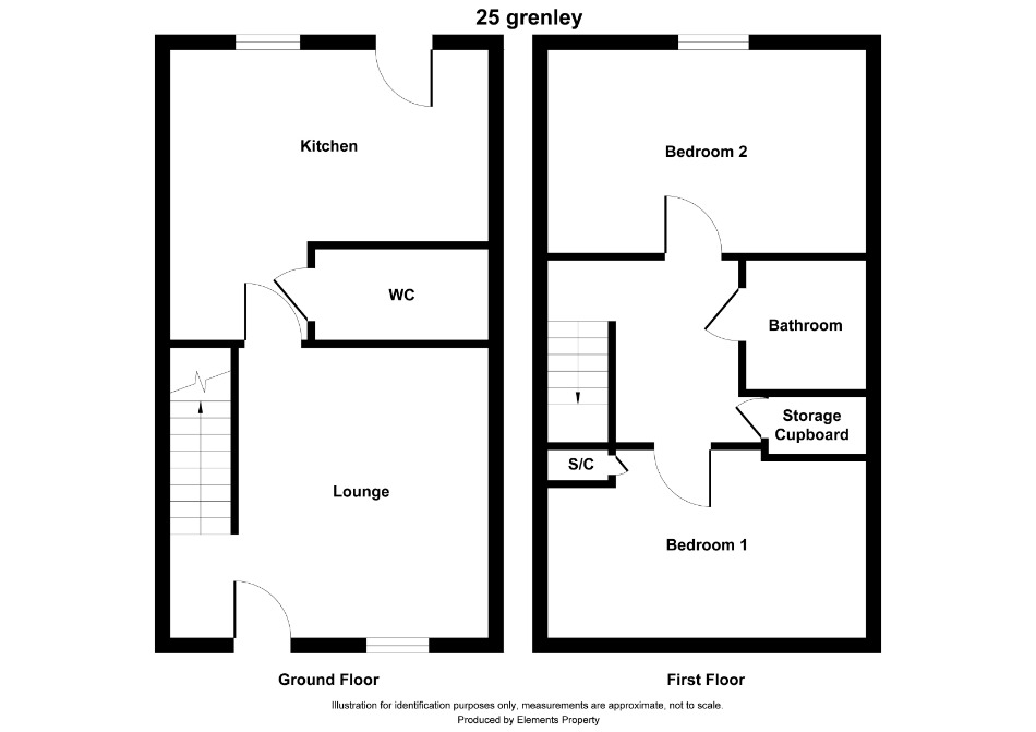 25, Gresley Close, Branston floorplan