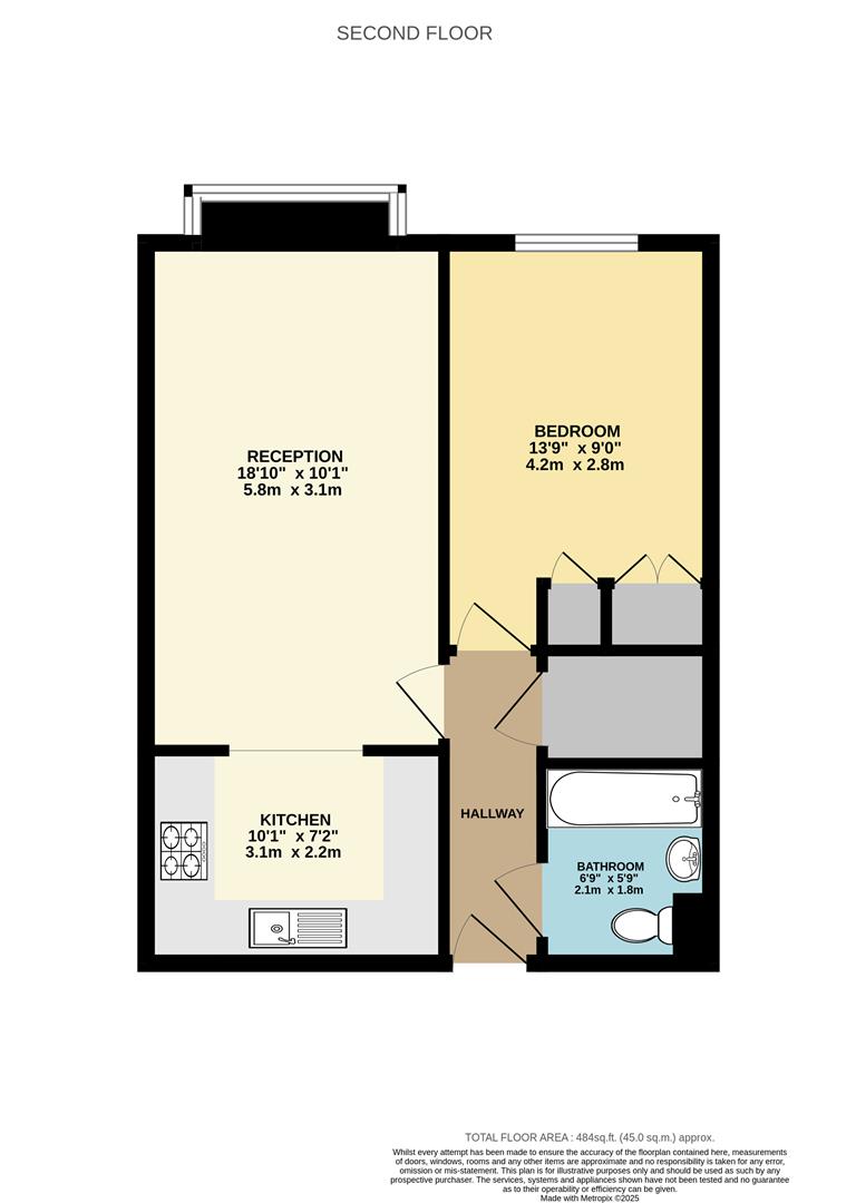 18, Westleigh Court, Nightingale Lane, Wanstead floorplan