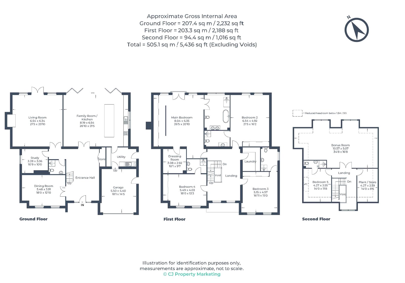 52, Howards Wood Drive, Buckinghamshire floorplan