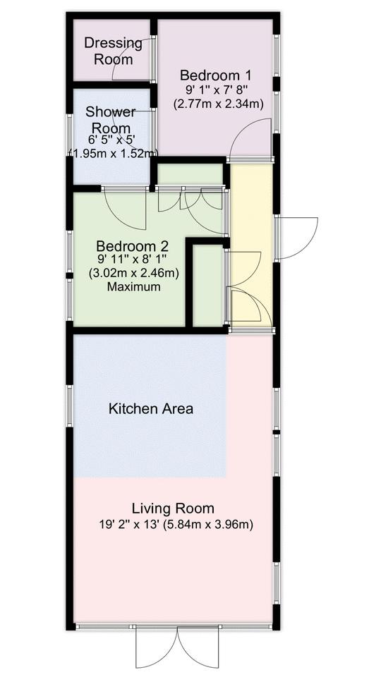 103 Wickham Court, Southwick Road, Fareham floorplan