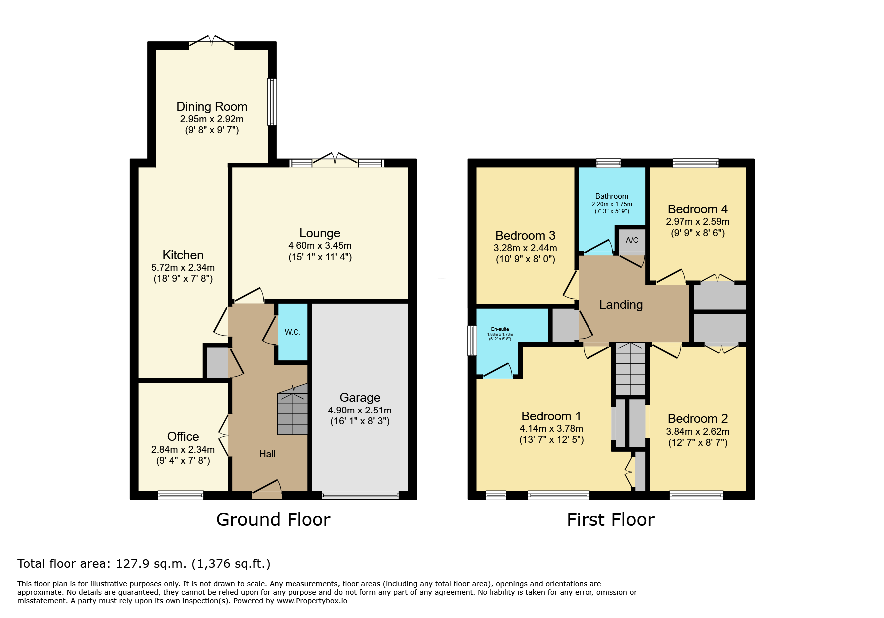 18 Percival Way, Leicester floorplan