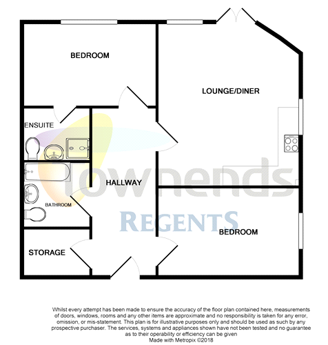 2 Bedrooms Flat to rent in Hydro House, Bridge Wharf, Chertsey, Surrey KT16