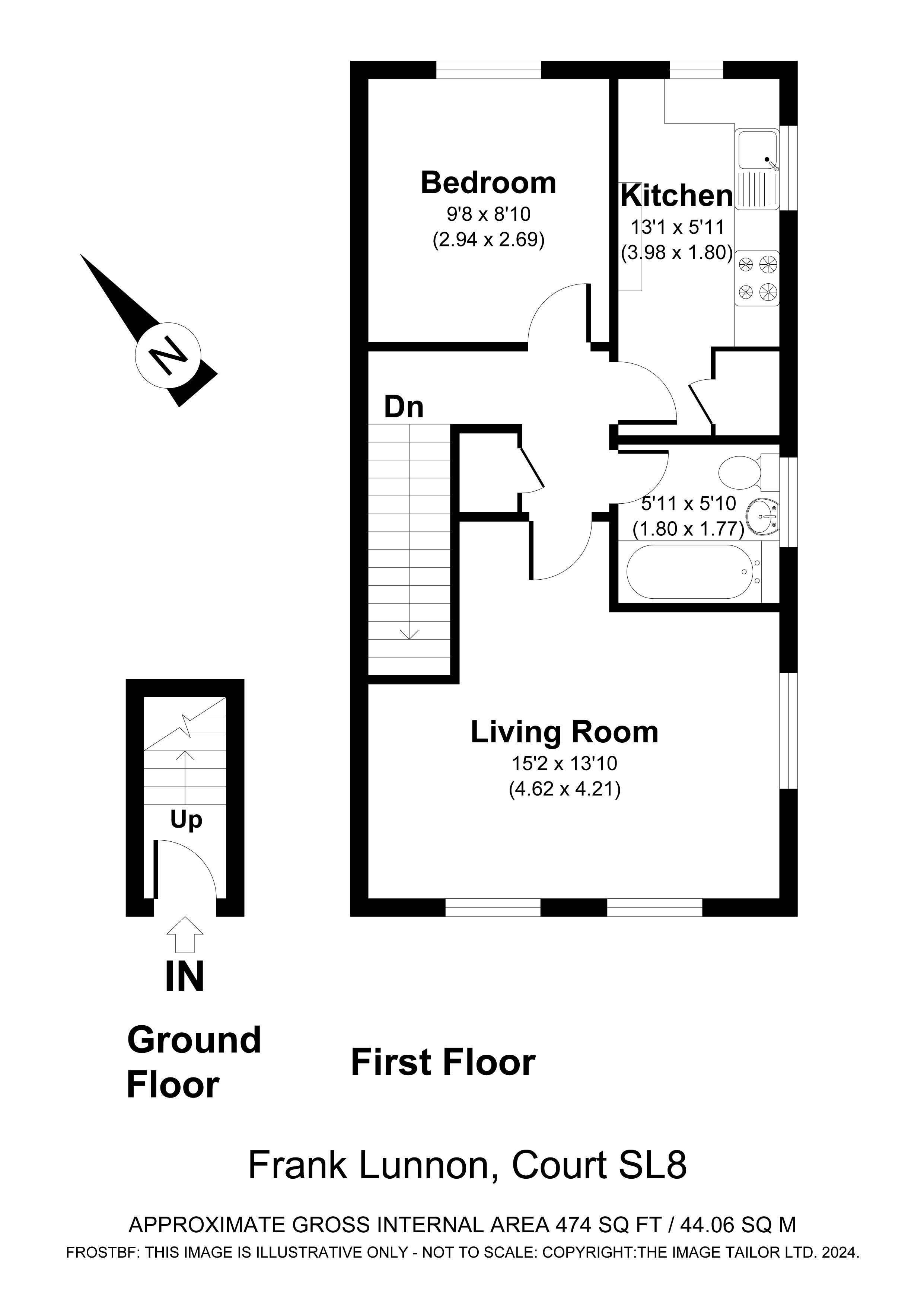 35, Frank Lunnon Close, Bourne End floorplan
