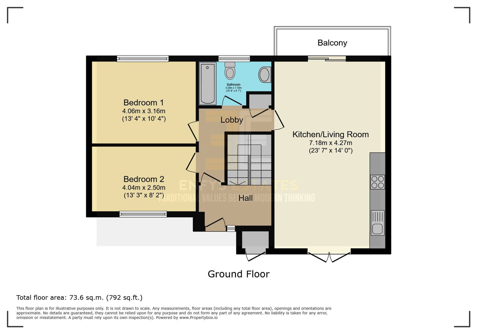 13, Galwad Y Mor, Penmaenmawr floorplan