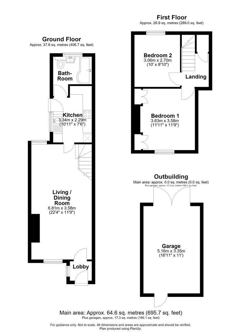53, Rosemary Road, Cambridge floorplan
