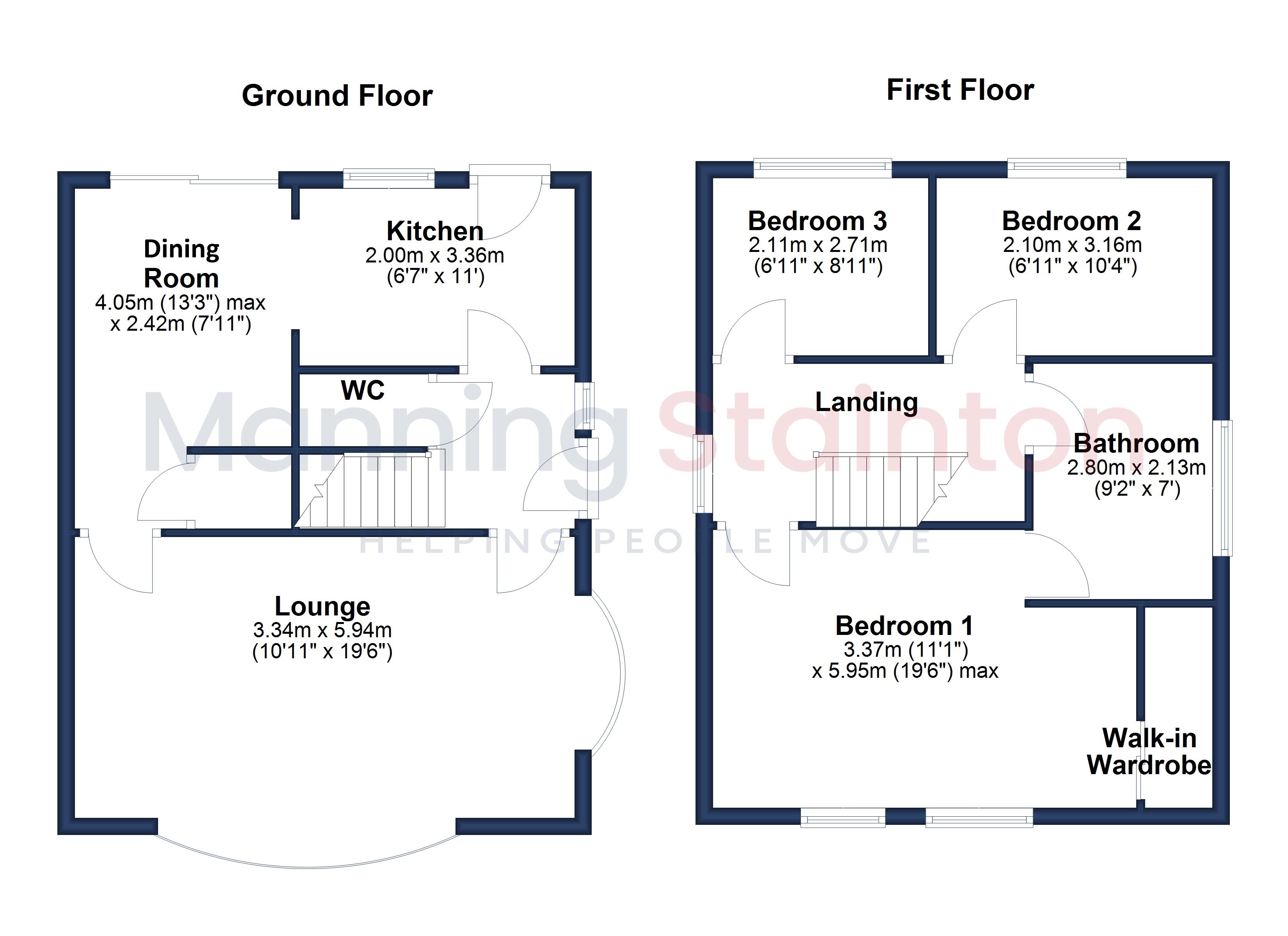 12, Royston Hill, Wakefield floorplan