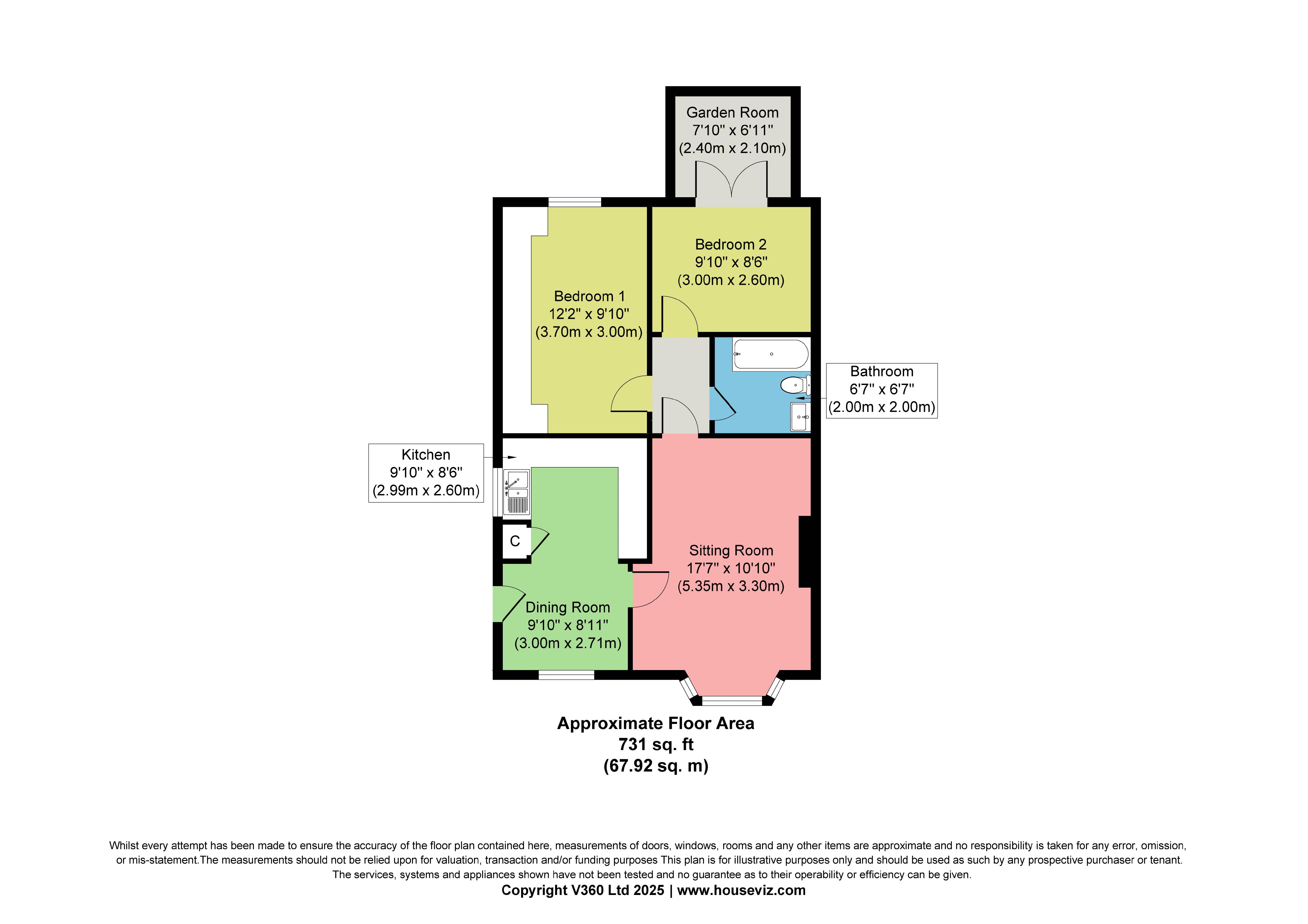 26, Corbie Way, Pickering floorplan