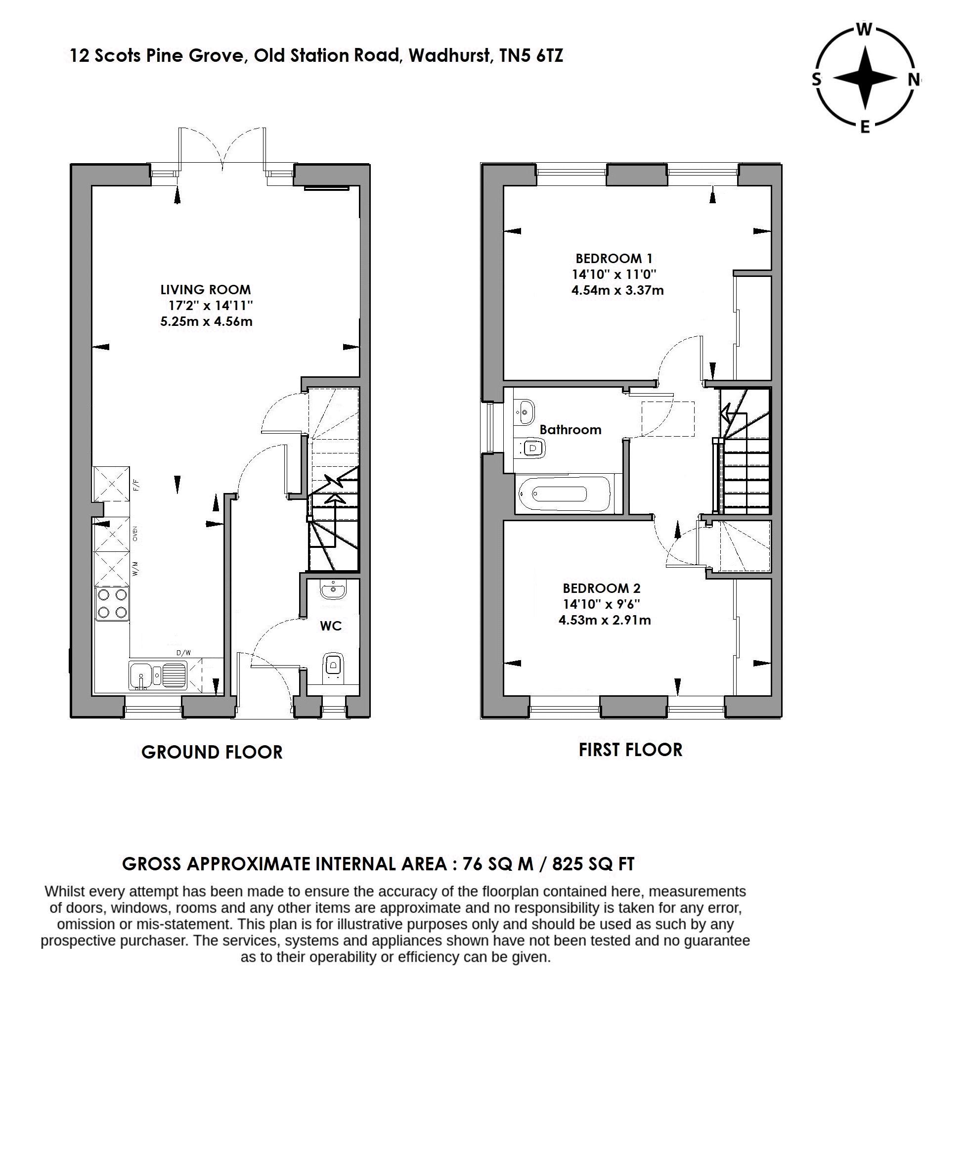 Old Station Road, Wadhurst TN5, 2 bedroom semidetached house for sale