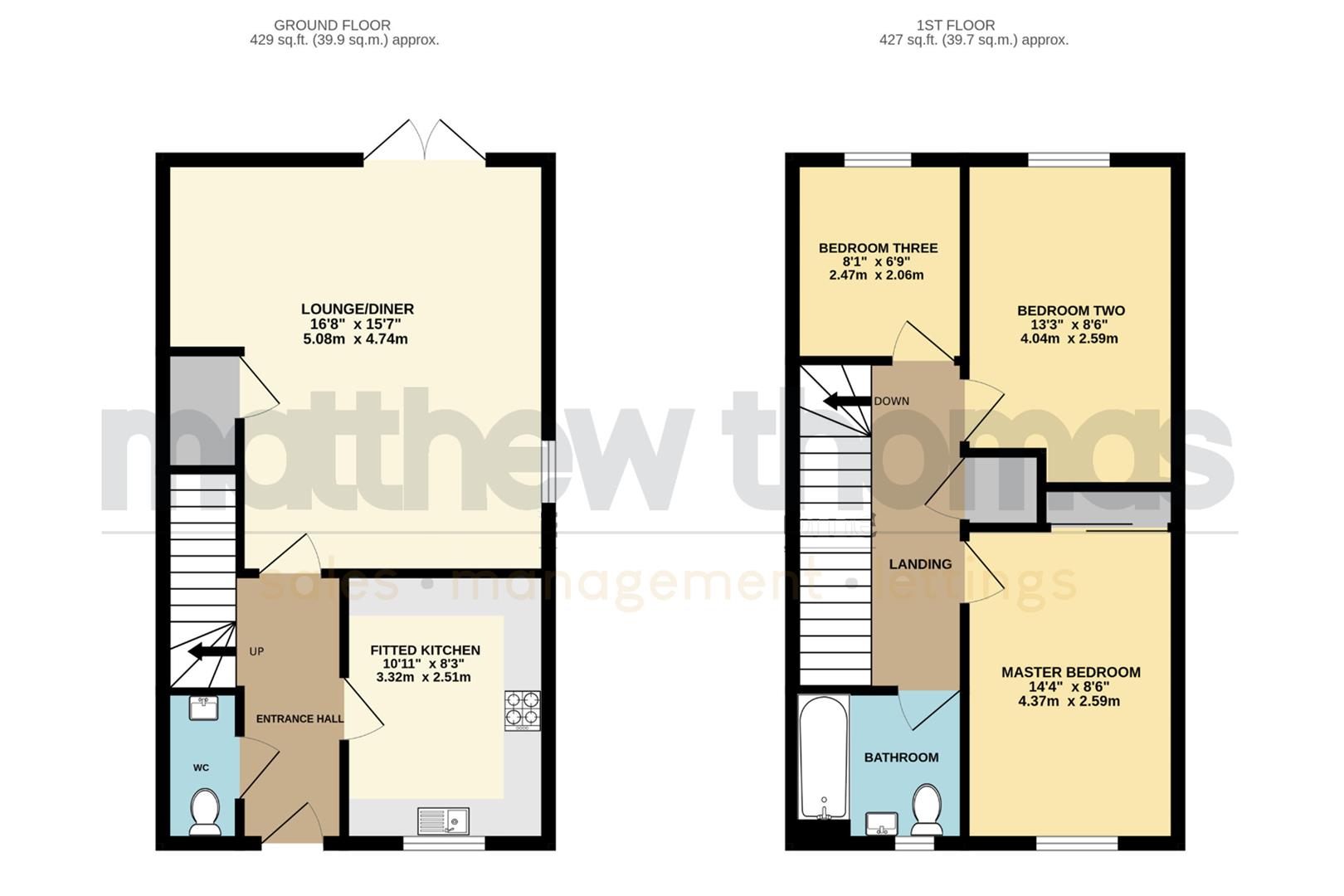 11, Severn Close, Ripley floorplan