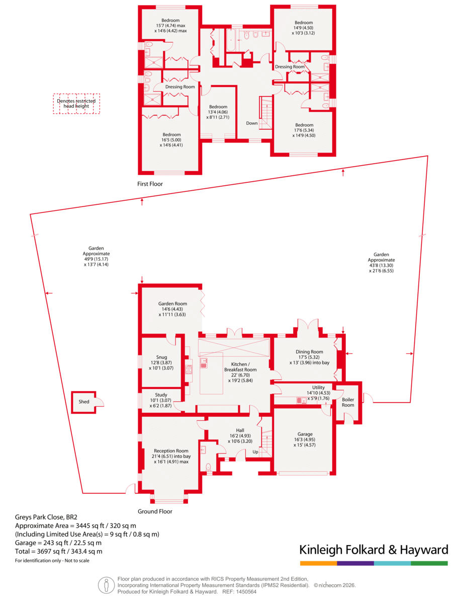 7, Greys Park Close, Kent floorplan