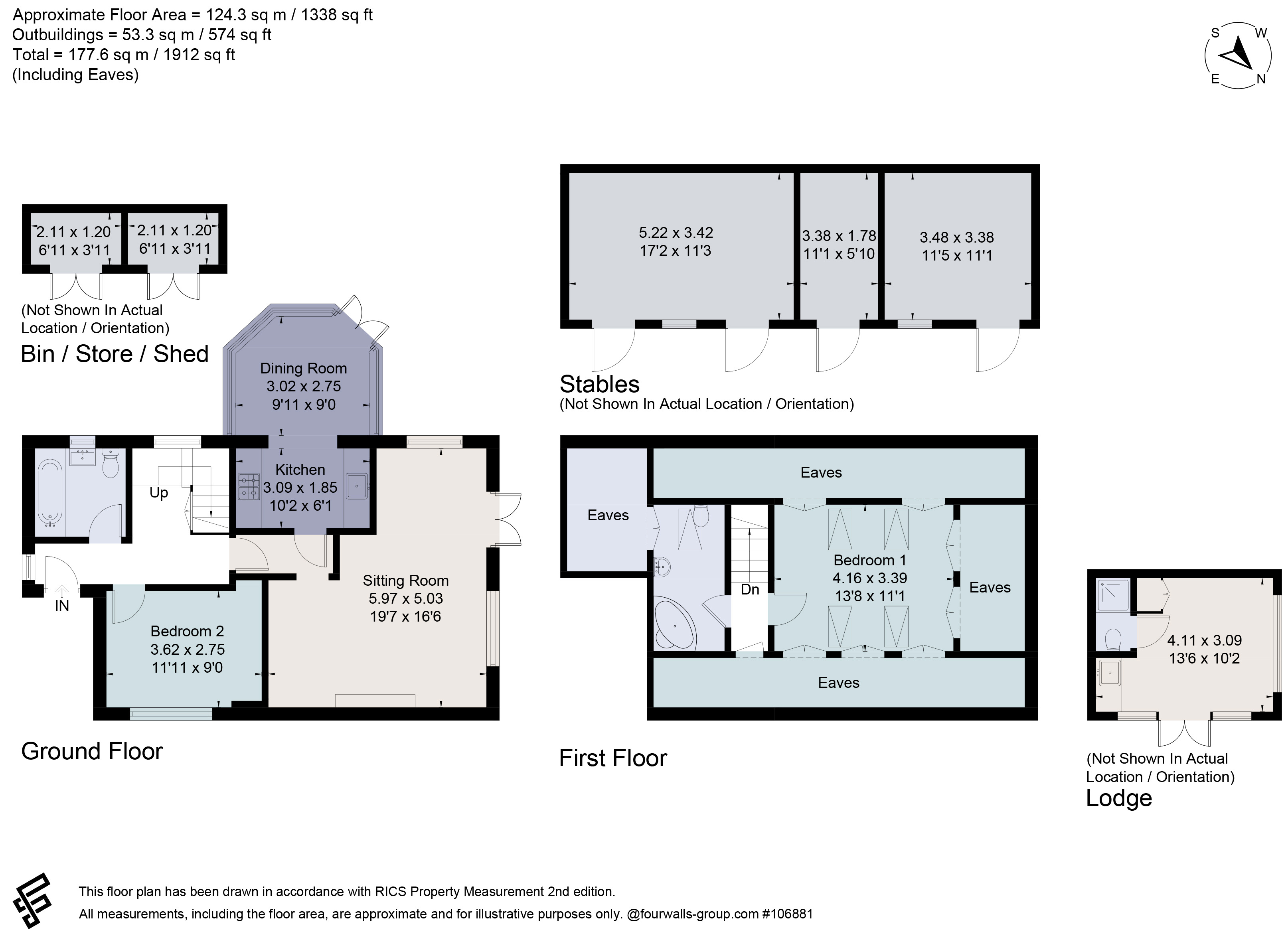 Rycot,, Hollow Hill Lane, Buckinghamshire floorplan