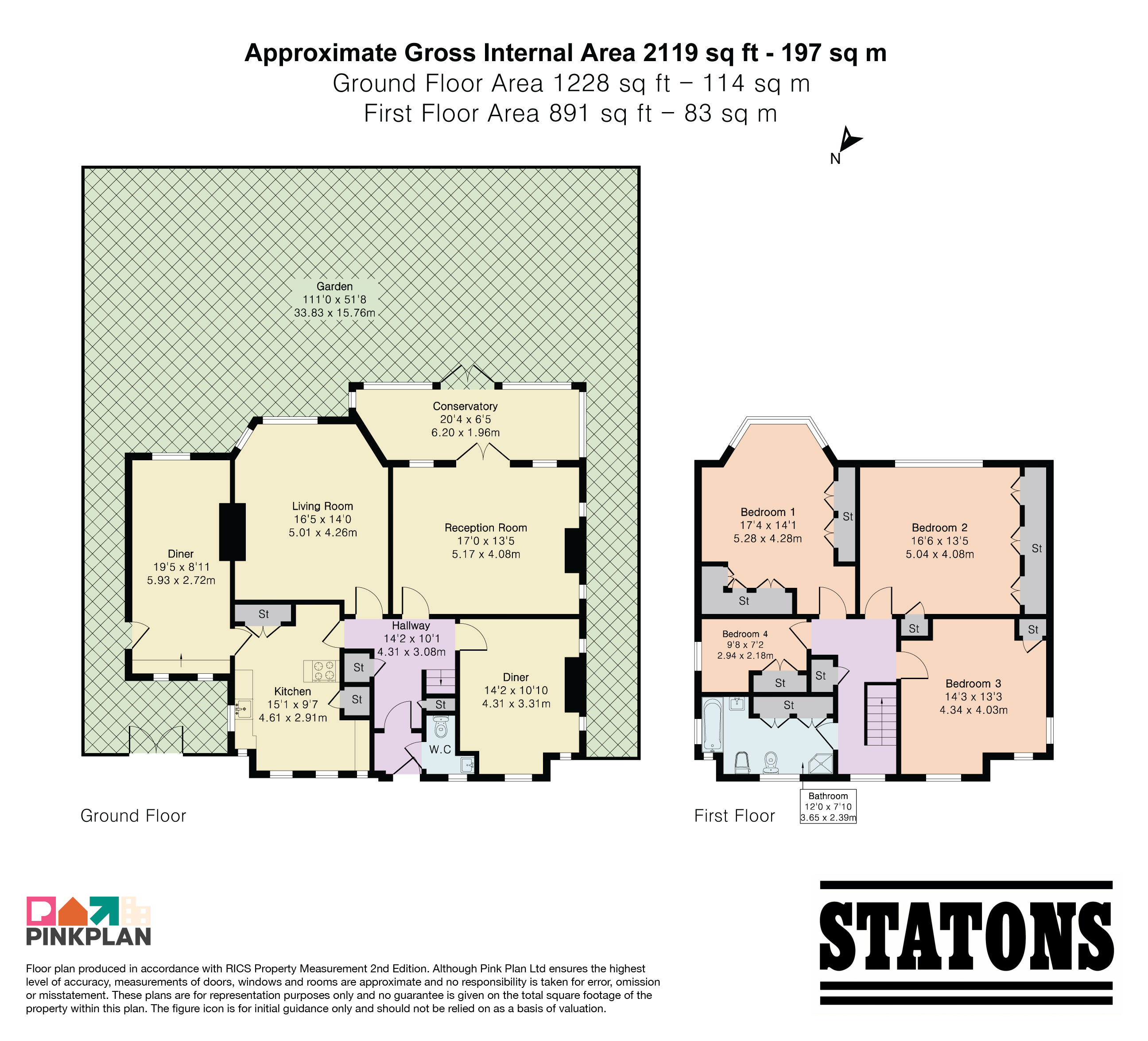 36, Waggon Road, Hadley Wood floorplan