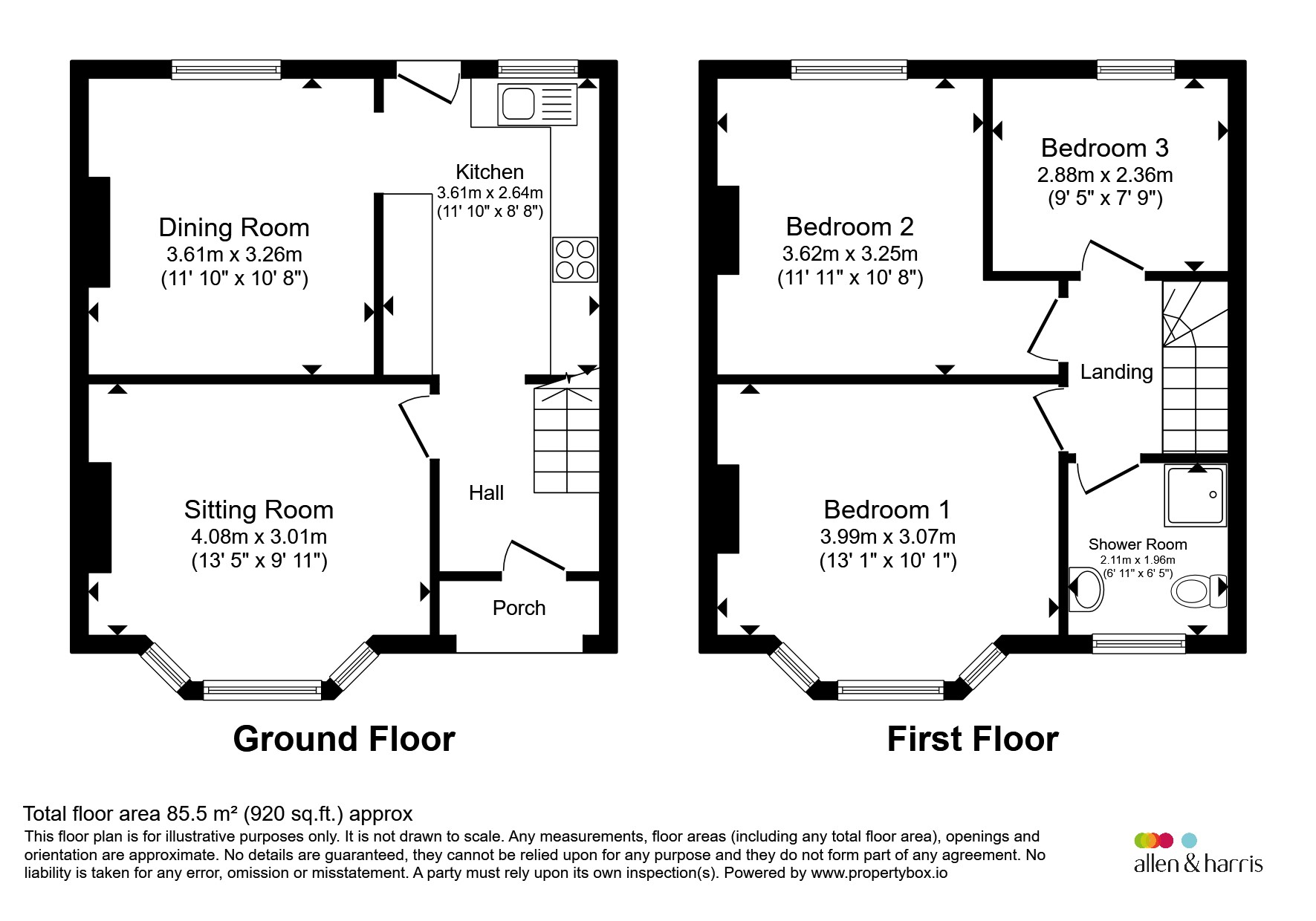 Church Hill Road, Oxford floorplan