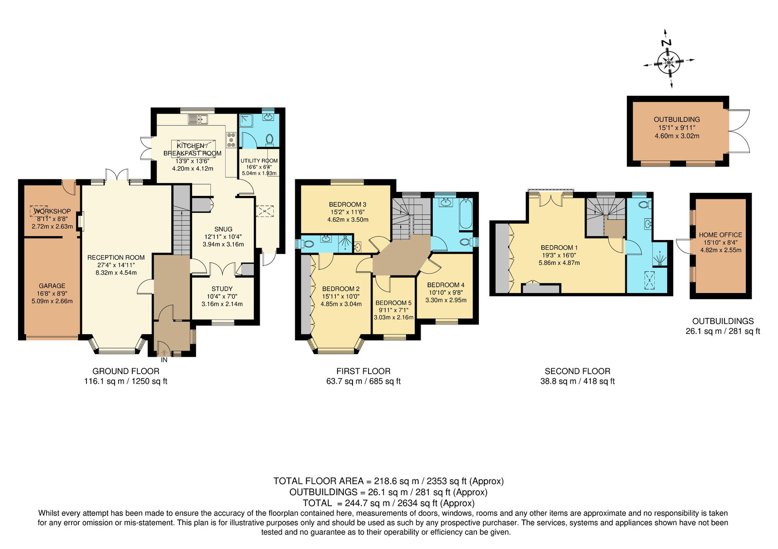 37, Briton Hill Road, South Croydon floorplan