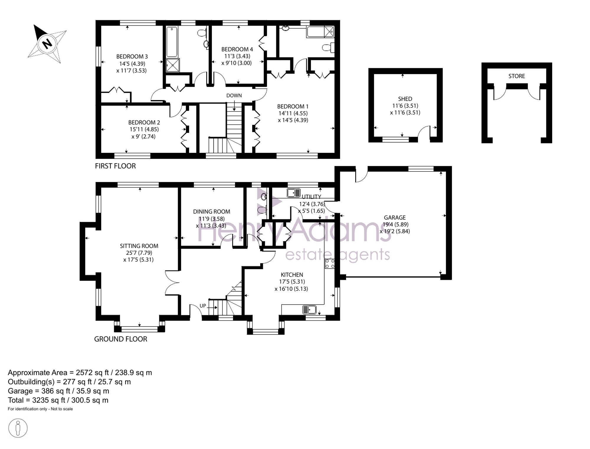 Woodlands Pond Copse Lane, Billingshurst floorplan