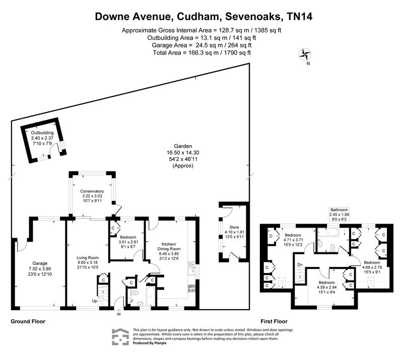 37, Downe Avenue, Sevenoaks floorplan