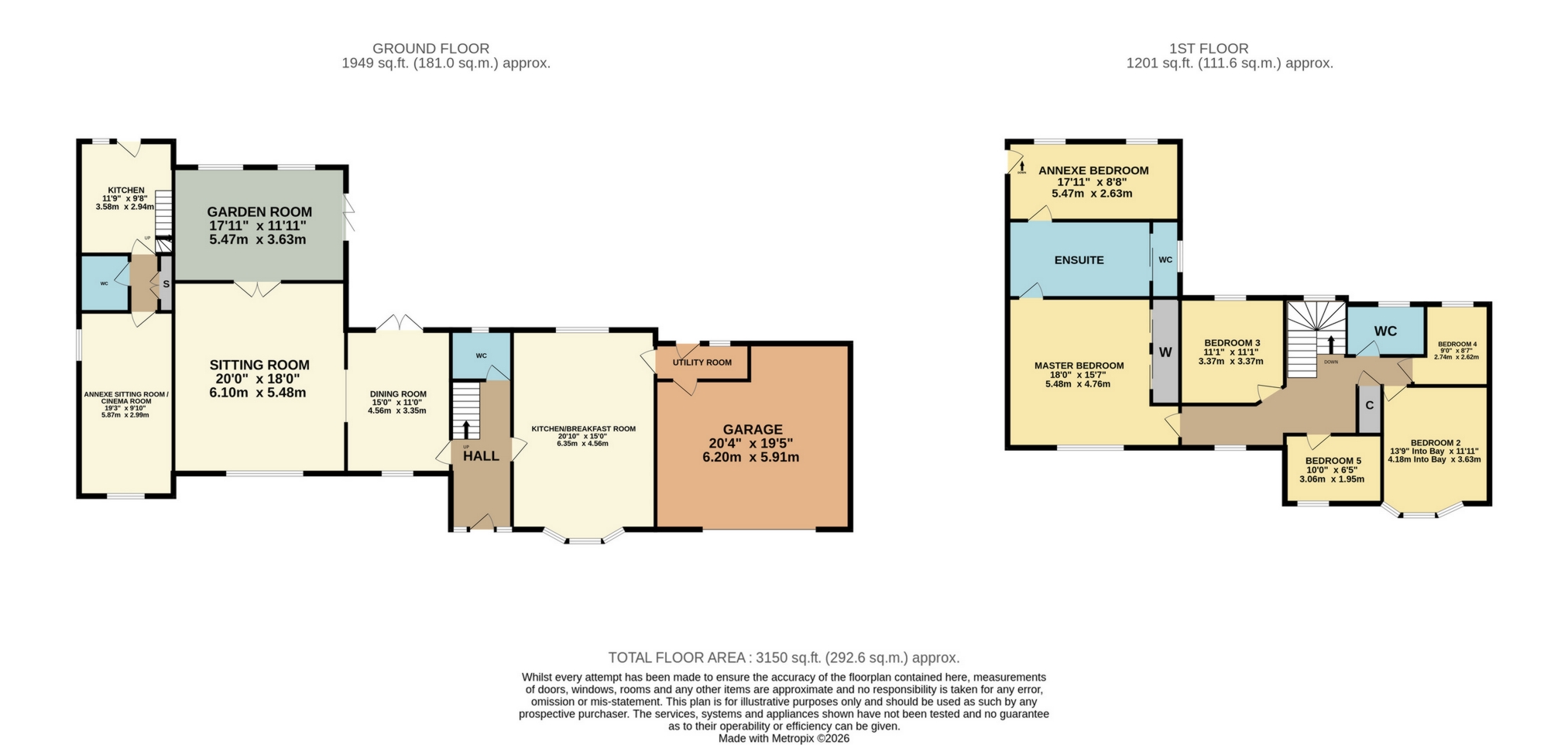 22, Southwoods, Yeovil floorplan
