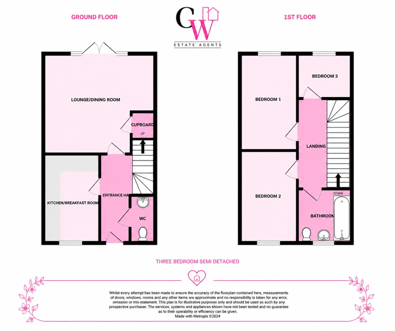 35, James Clarke Road, Winsford floorplan