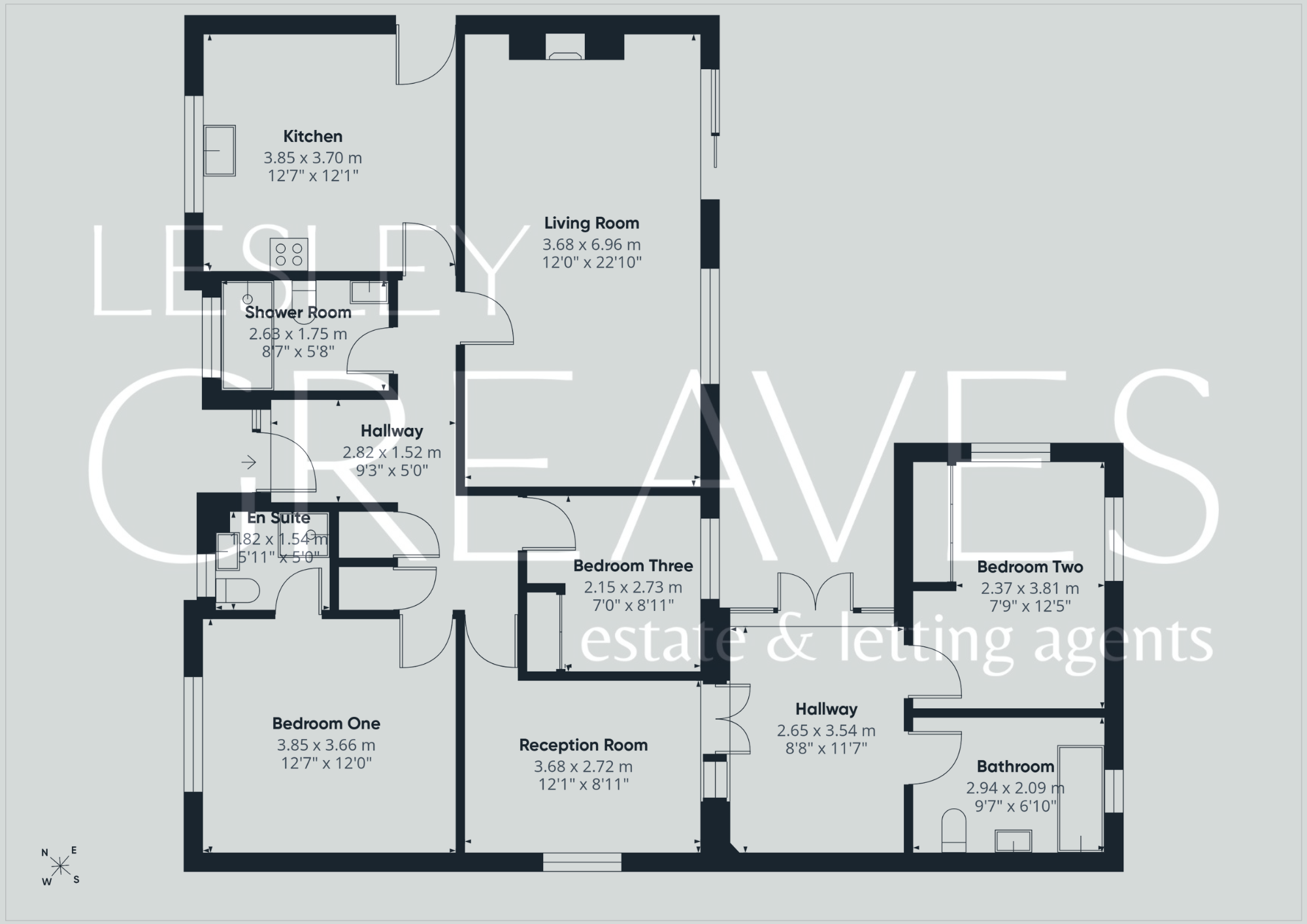 57, Beaumaris Drive, Nottingham floorplan