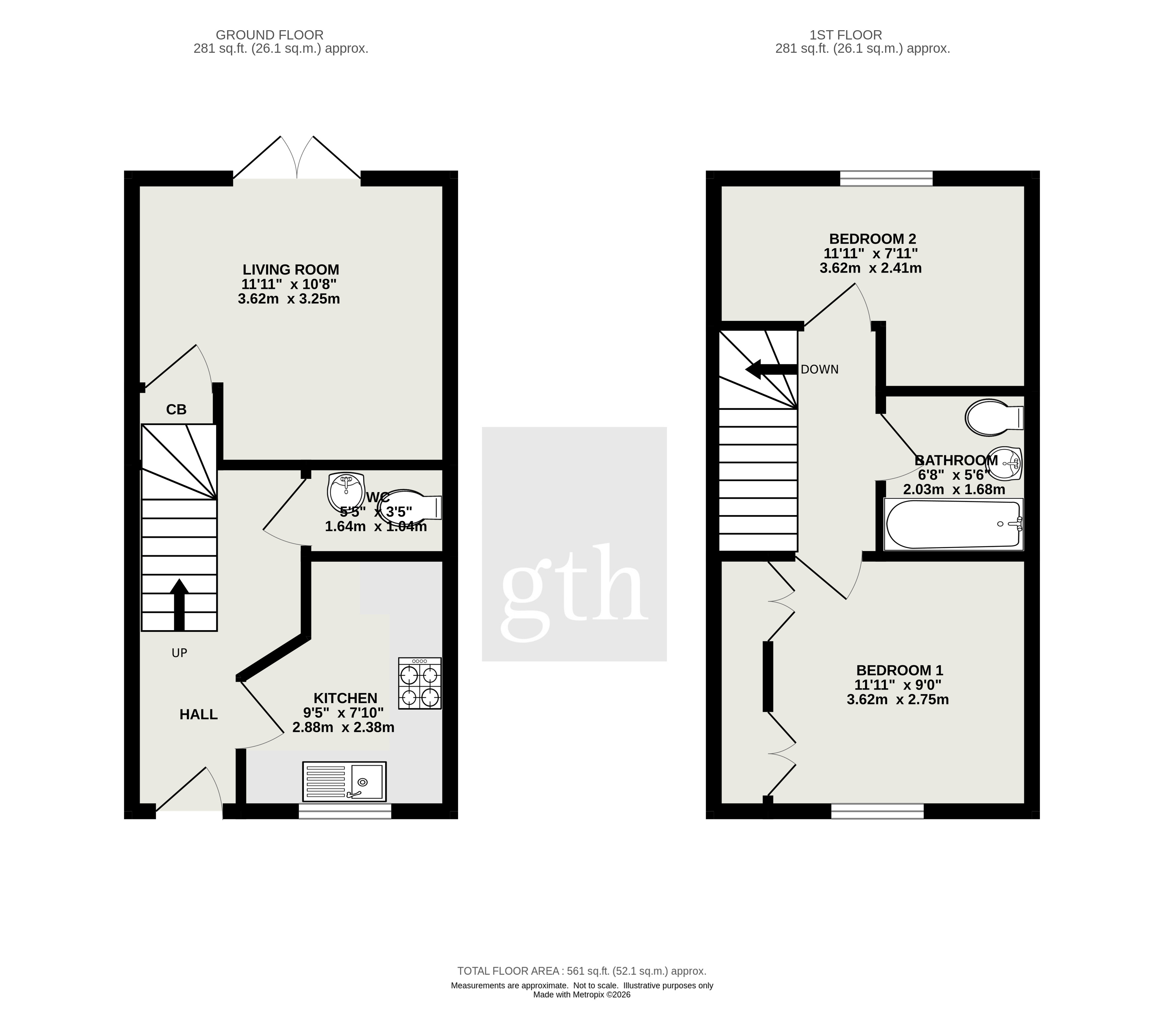 14, Olive Way, Somerset floorplan