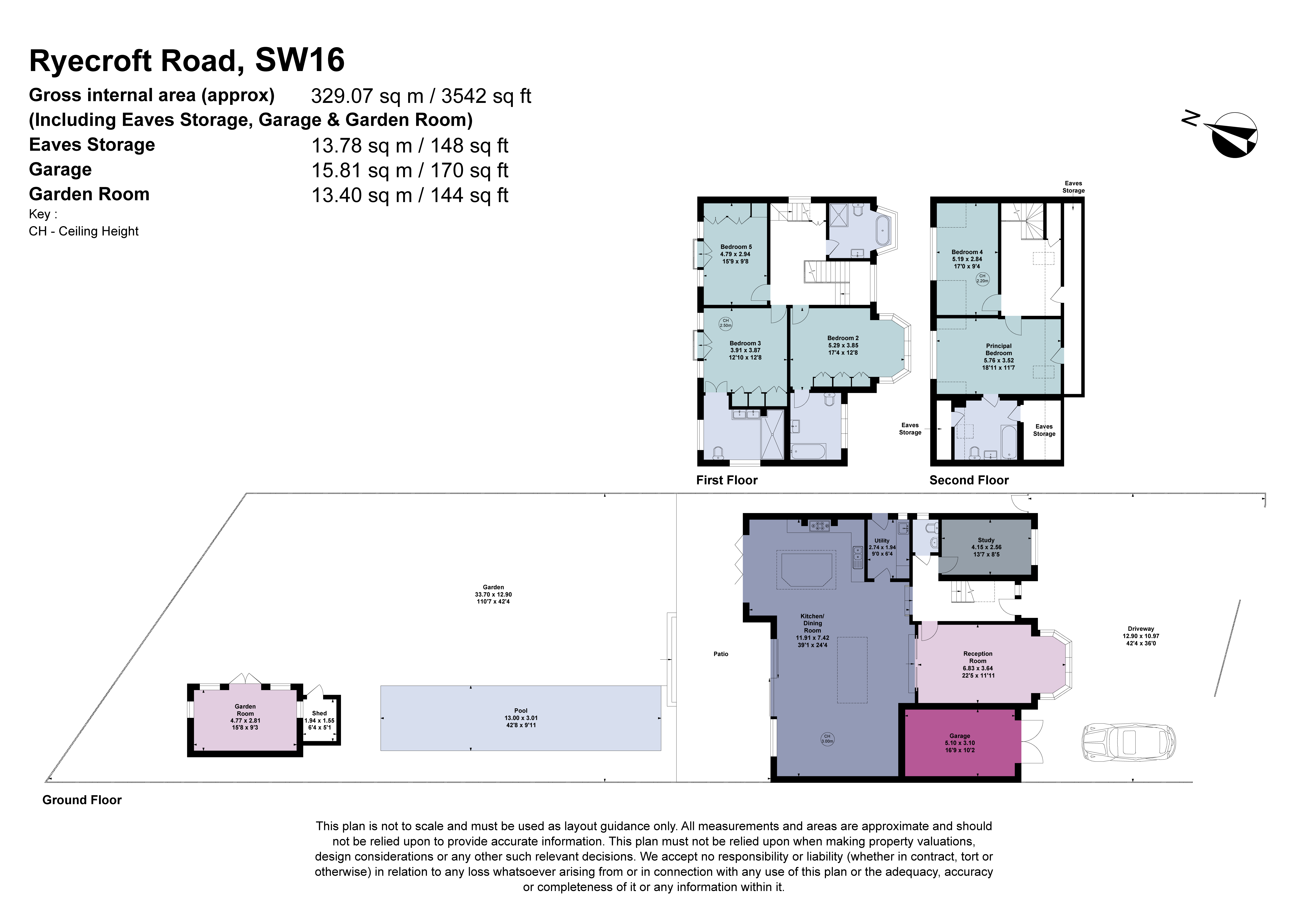 28, Ryecroft Road, London floorplan