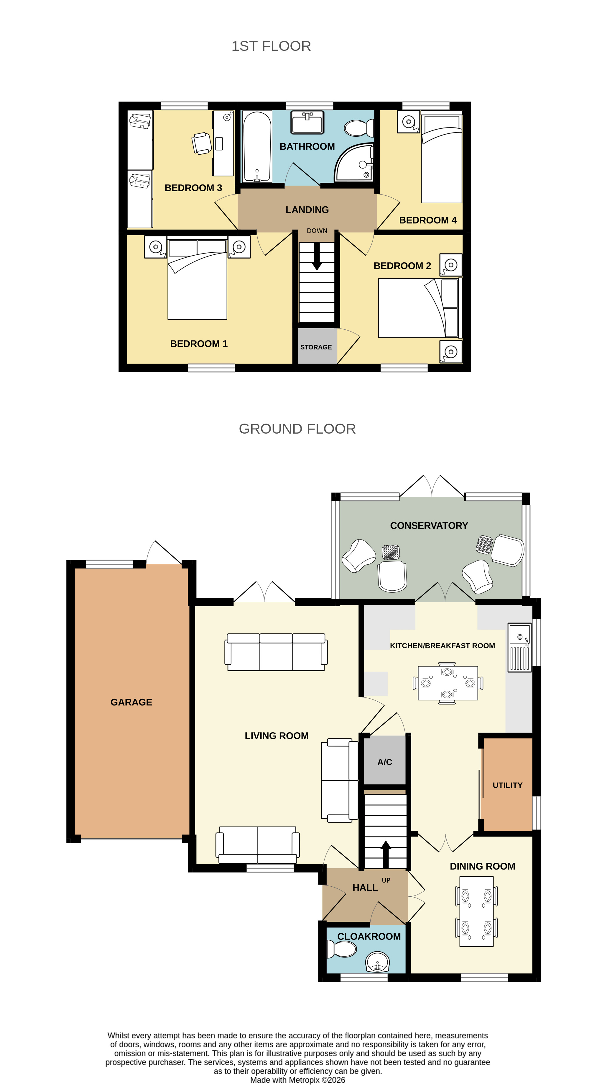 4, Playses Green, Somerset floorplan