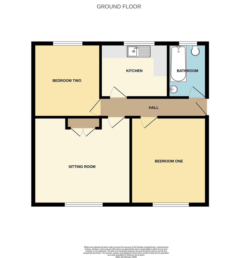38, Queen Street, Telford floorplan