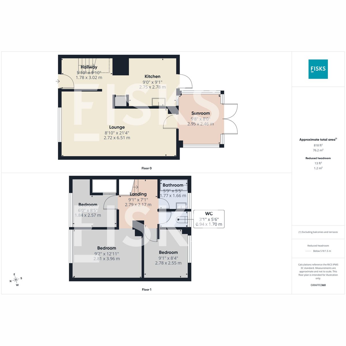 84, Second Avenue, Canvey Island floorplan