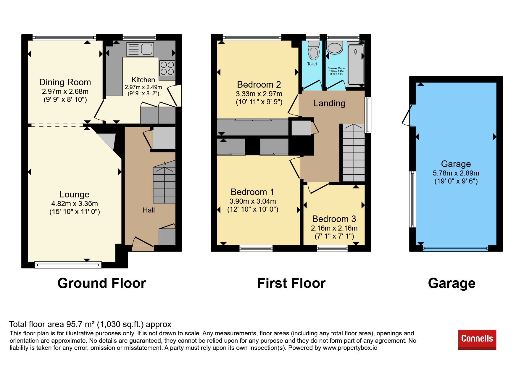 7, Kenmore Drive., HINCKLEY floorplan