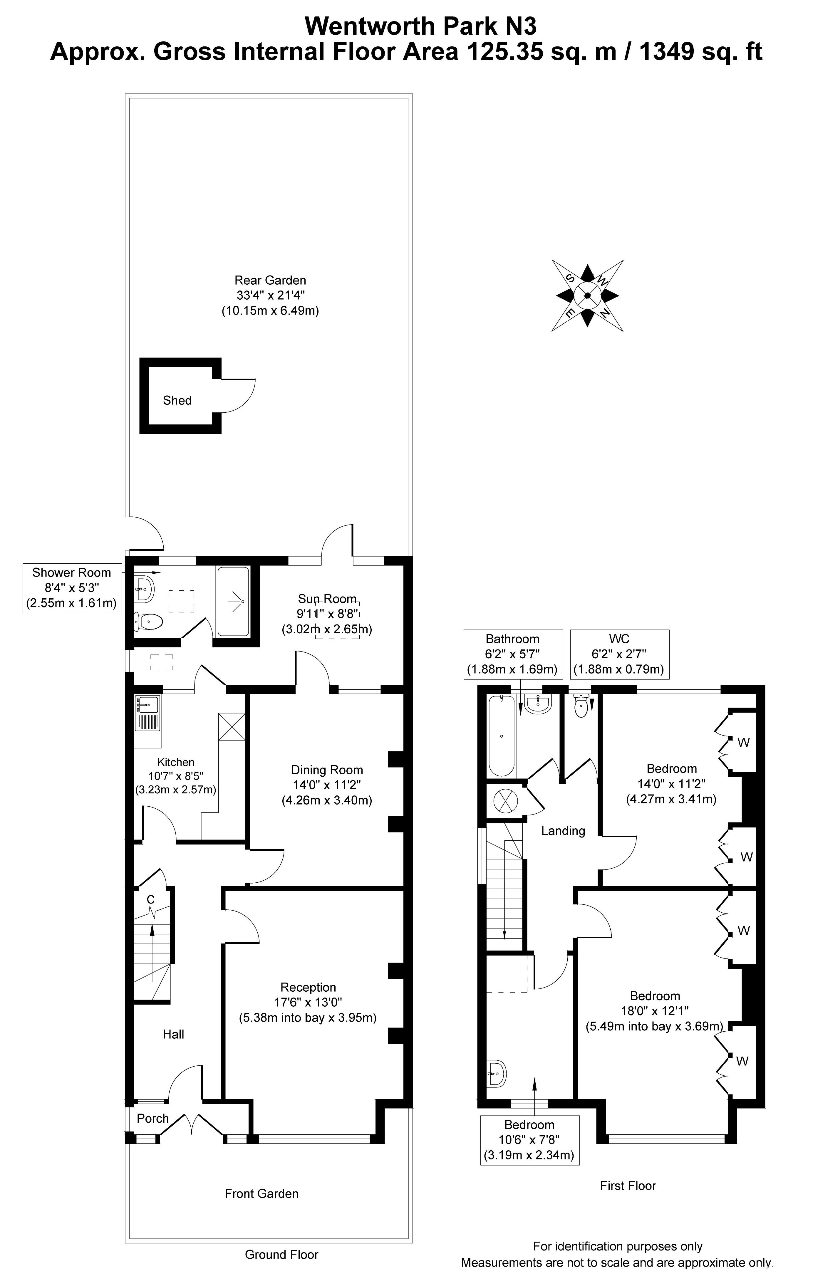 23, Wentworth Park, London floorplan