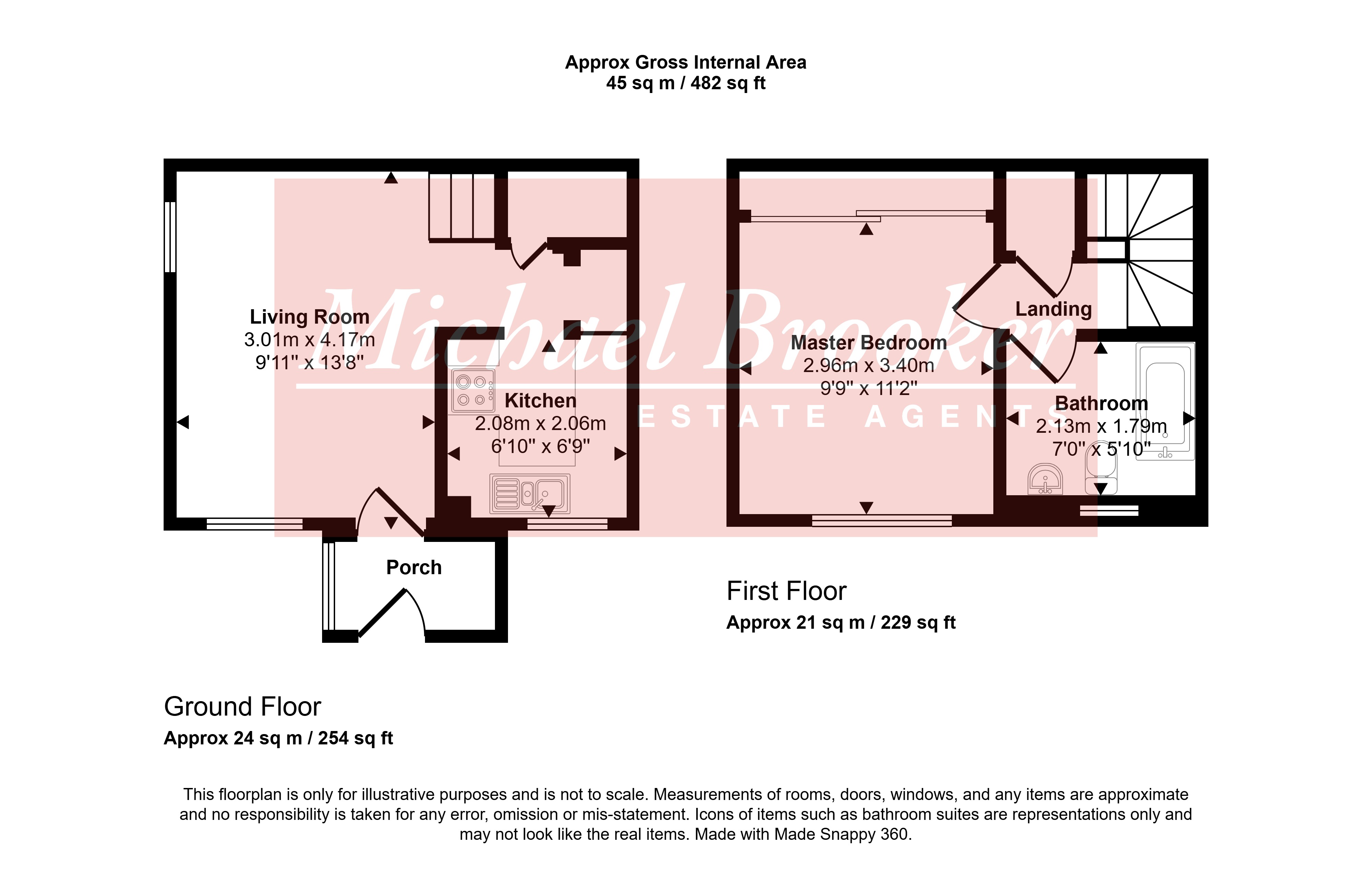 10, Montargis Way, East Sussex floorplan
