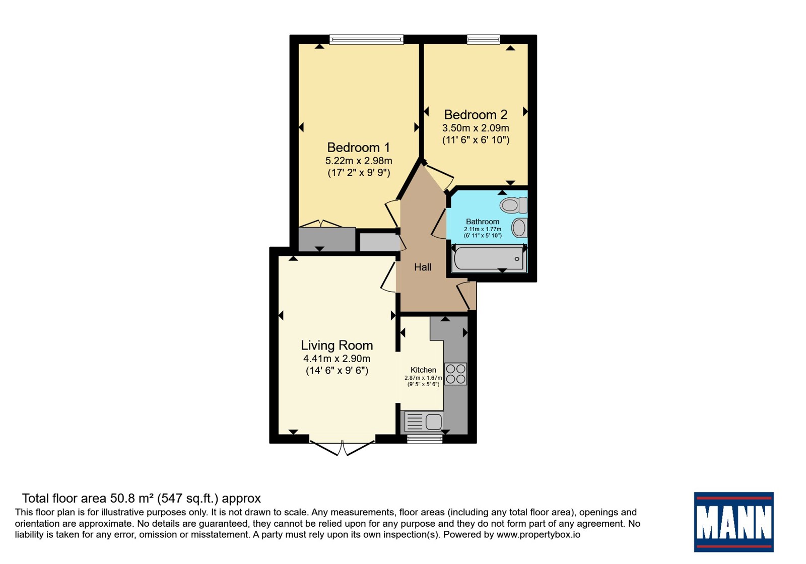 16, North Cross Street, Hampshire floorplan