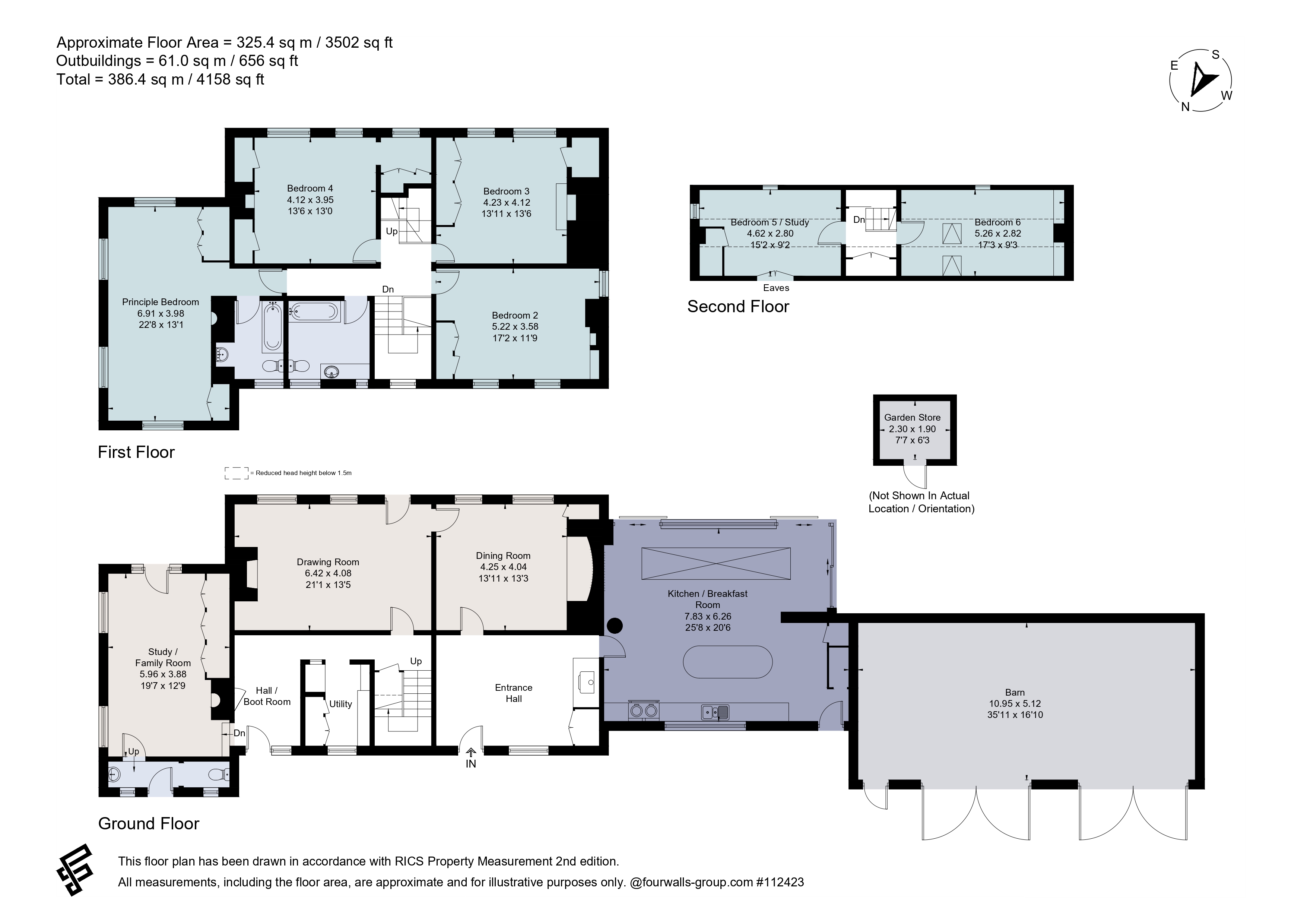 Little Heath Farm,, Little Heath Road, Chobham floorplan