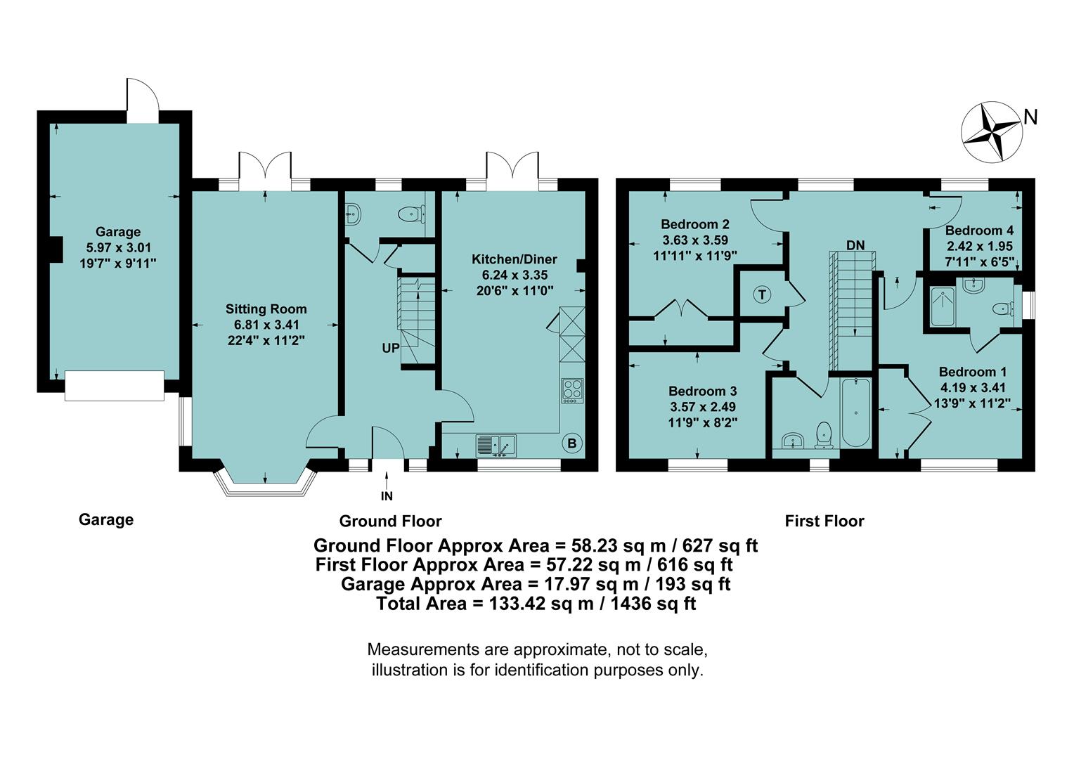 40, Cotefield Drive, Bodicote floorplan