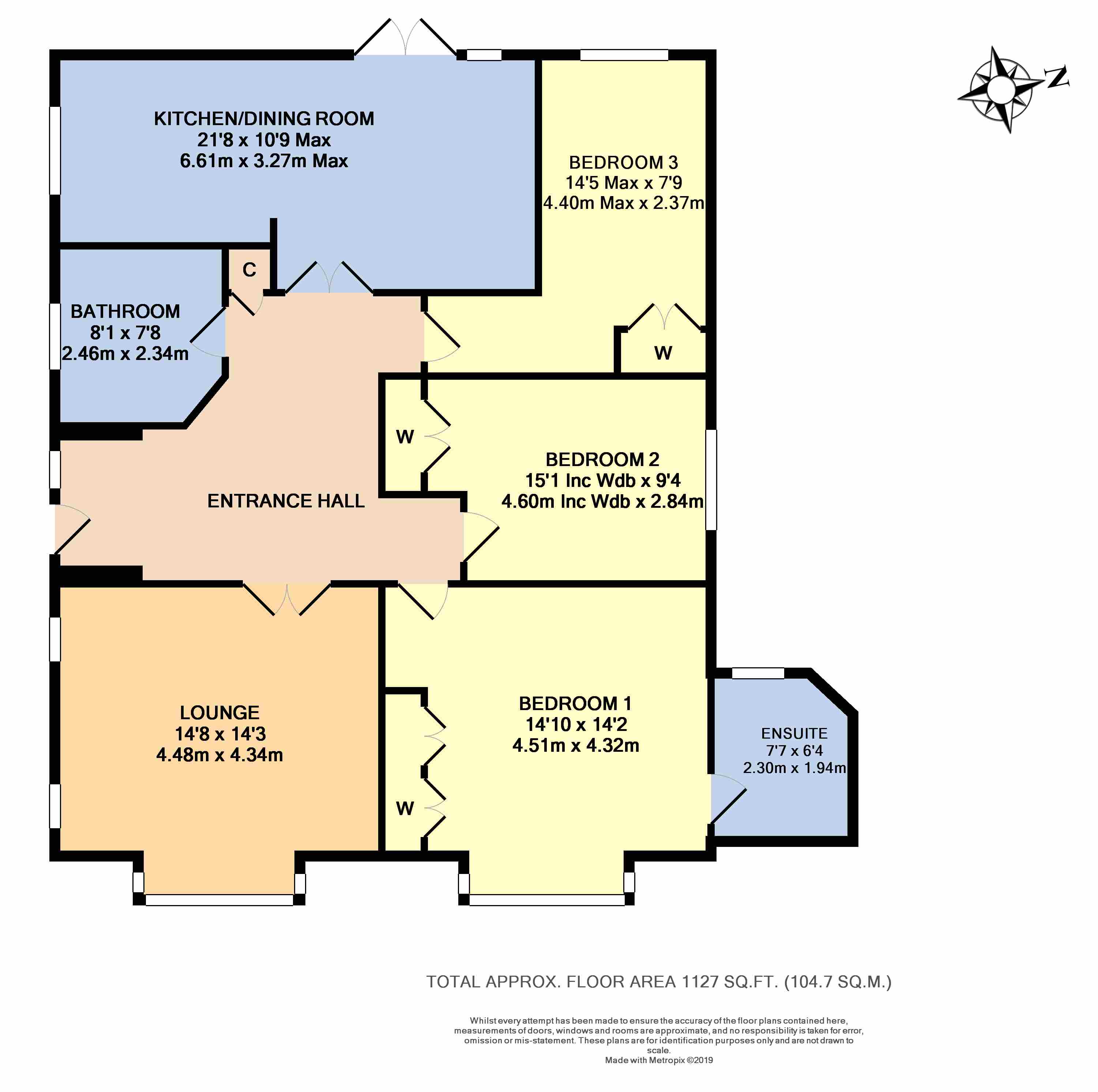 3 Bedrooms Detached bungalow for sale in Old Manor Road, Rustington, Littlehampton BN16