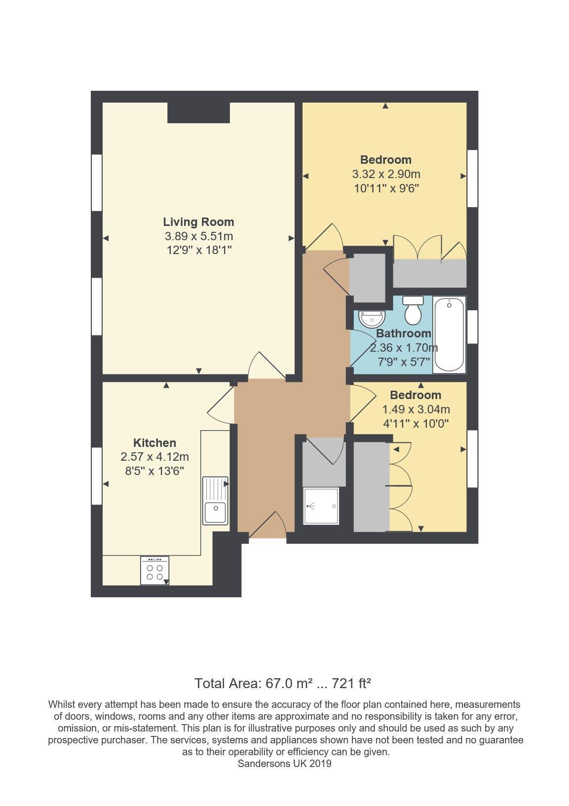2 Bedrooms Flat for sale in Westerly Mews, St. Dunstan's Terrace, Canterbury CT2