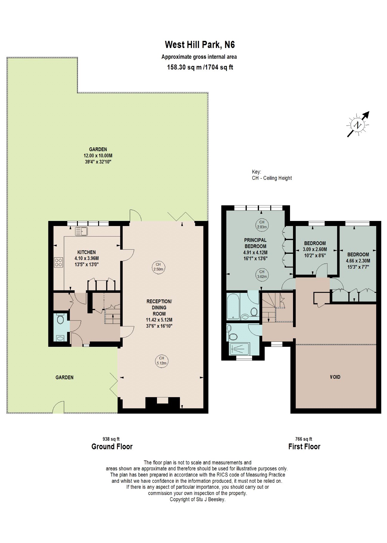 7, West Hill Park, London floorplan