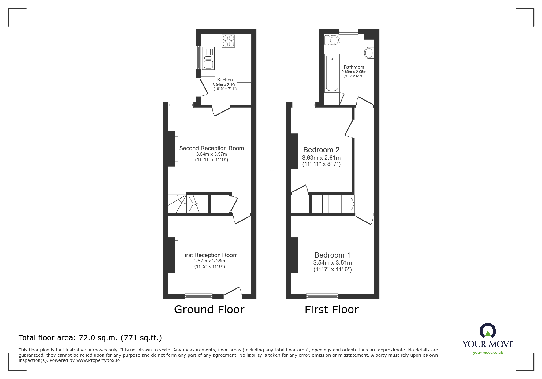 12, Woodgon Road, Leicester floorplan