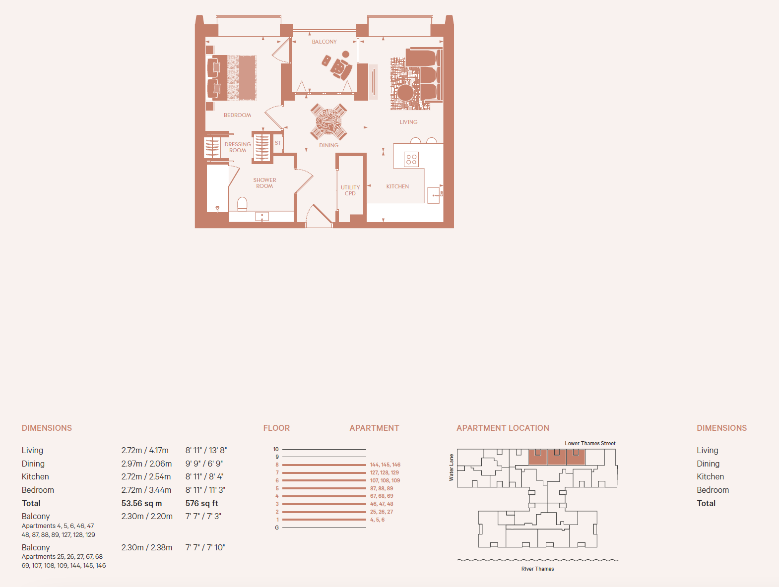 40, Sugar Quay, Lower Thames Street, City of London, London  floorplan