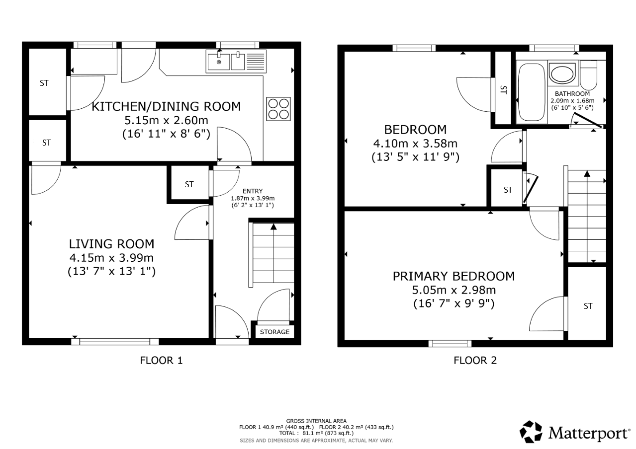 11, Ardgour Parade, Motherwell floorplan