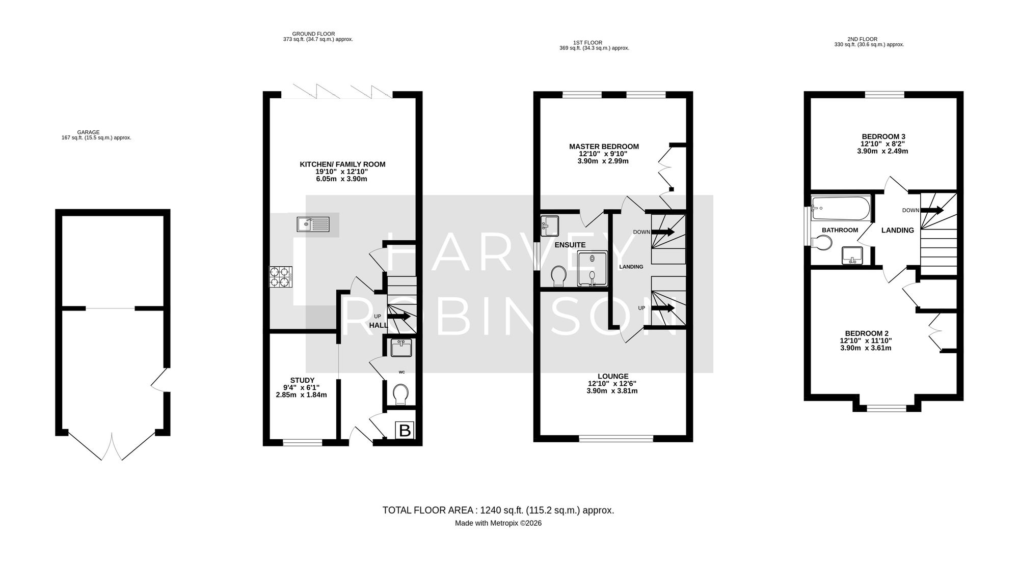 107 Stokes Drive, Huntingdon floorplan