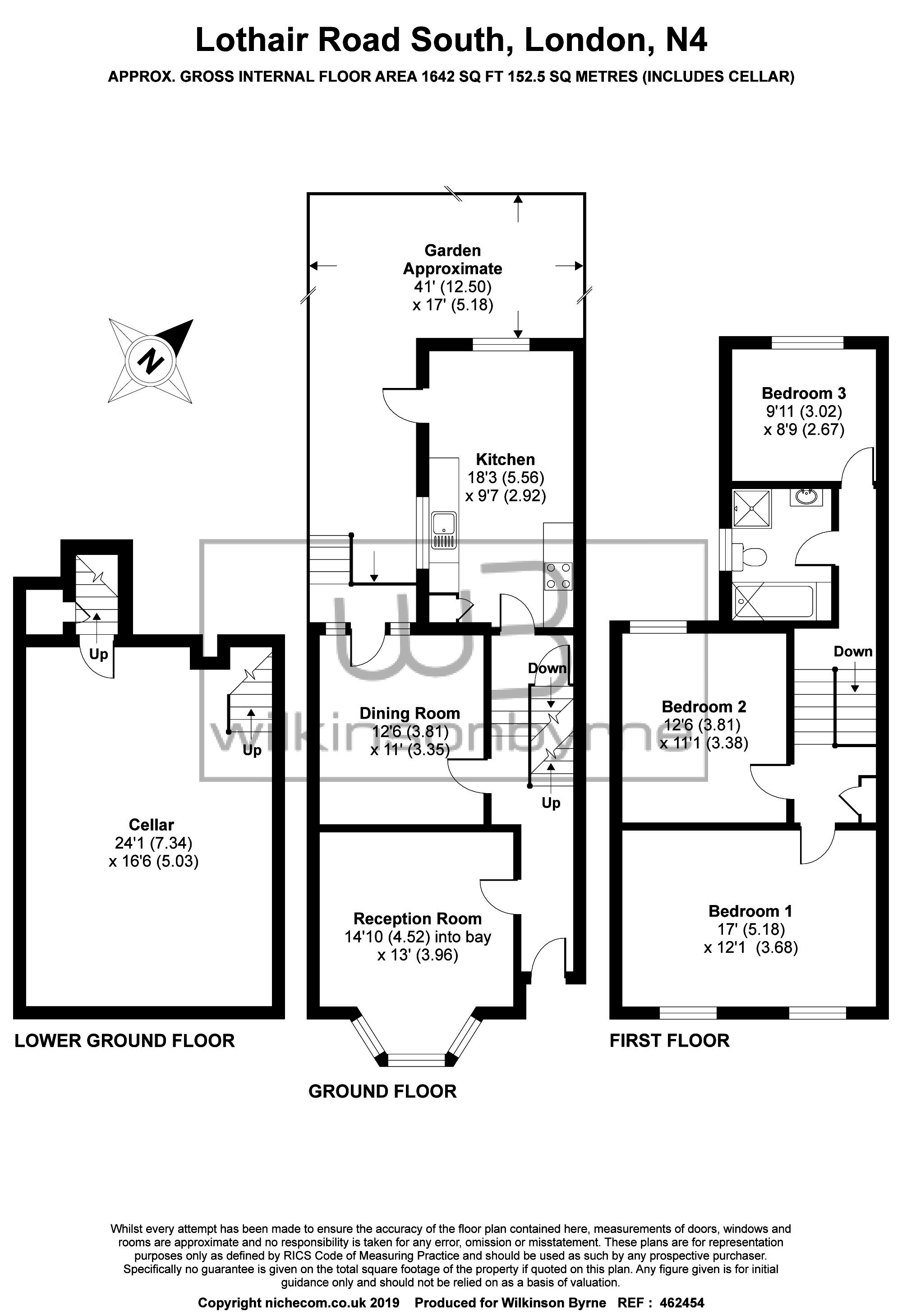 3 Bedrooms Terraced house for sale in Lothair Road South, London N4